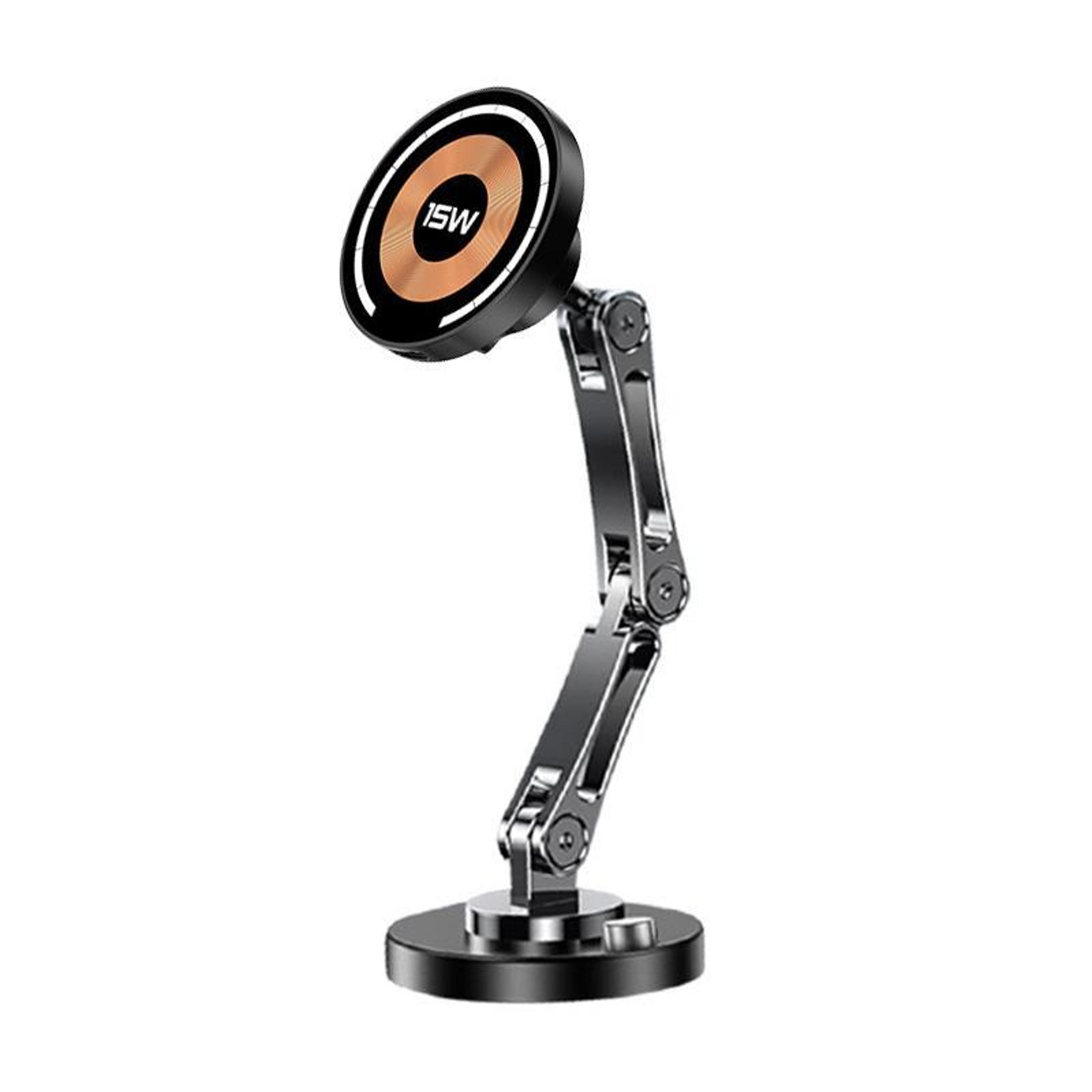360° rotating magsafe car charger 15w wireless car charger magnetic dashboard phone holder