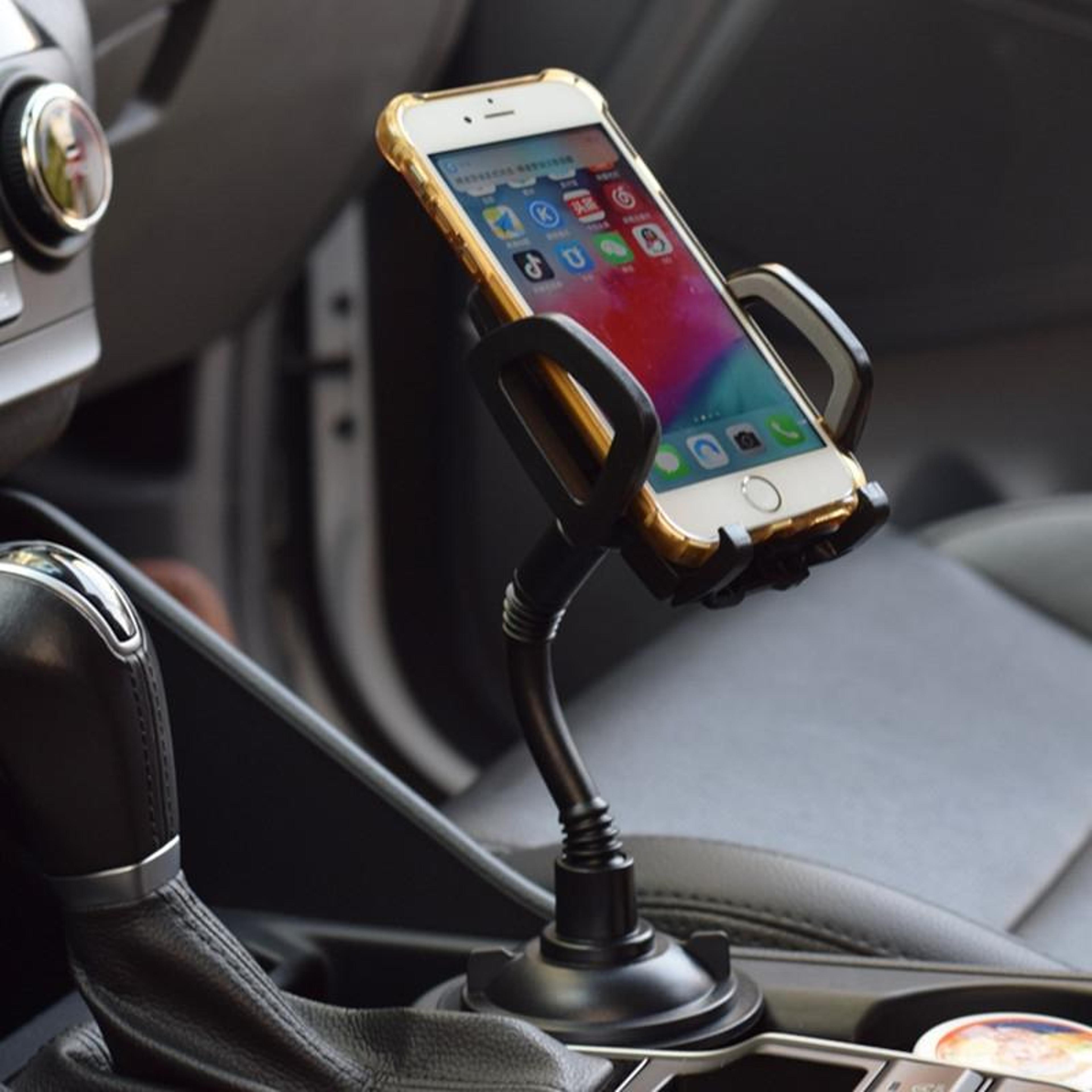 adjustable car cup holder phone mount 360 degree universal hands free holder