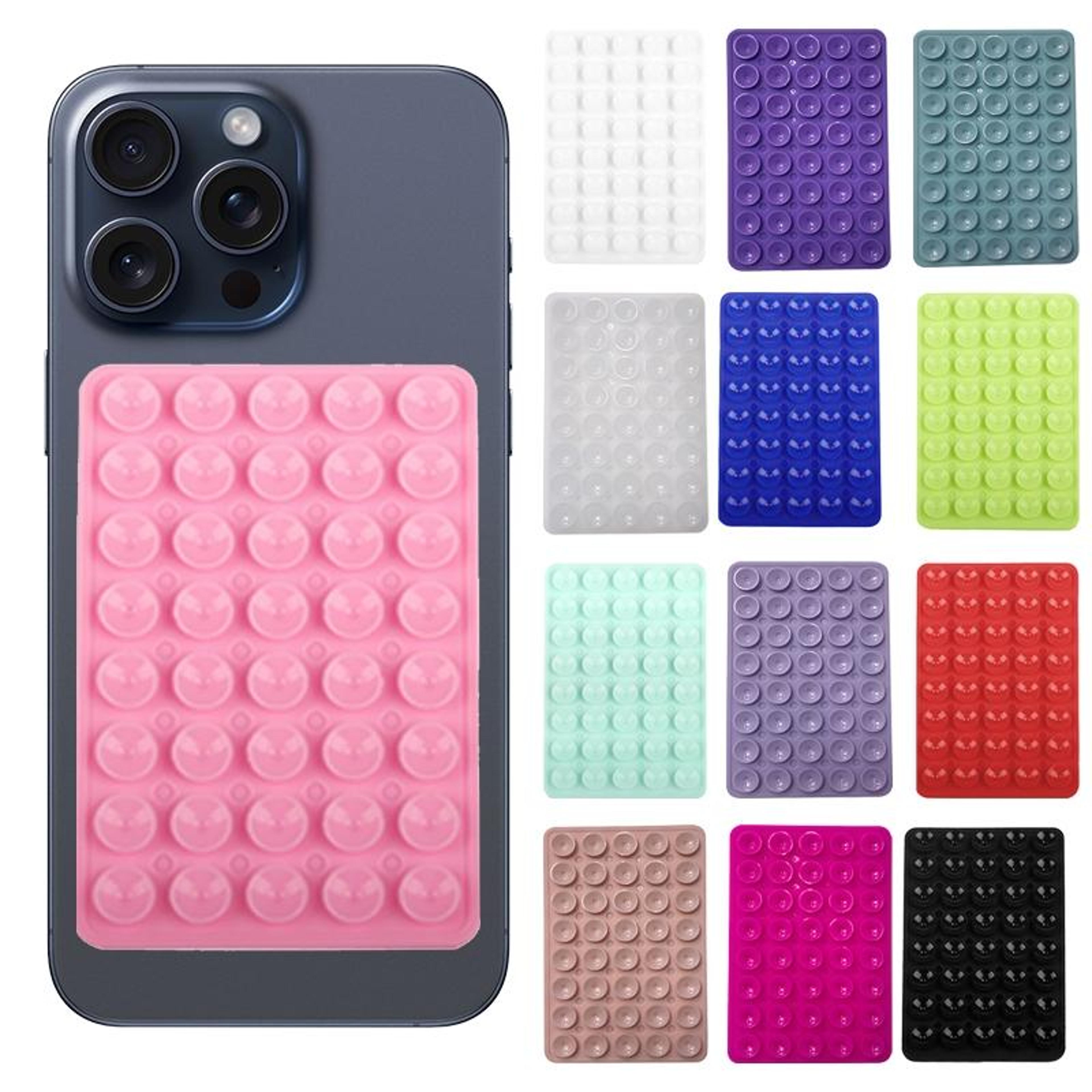 silicone suction cup phone holder double sided phone grip hands free phone back sticker