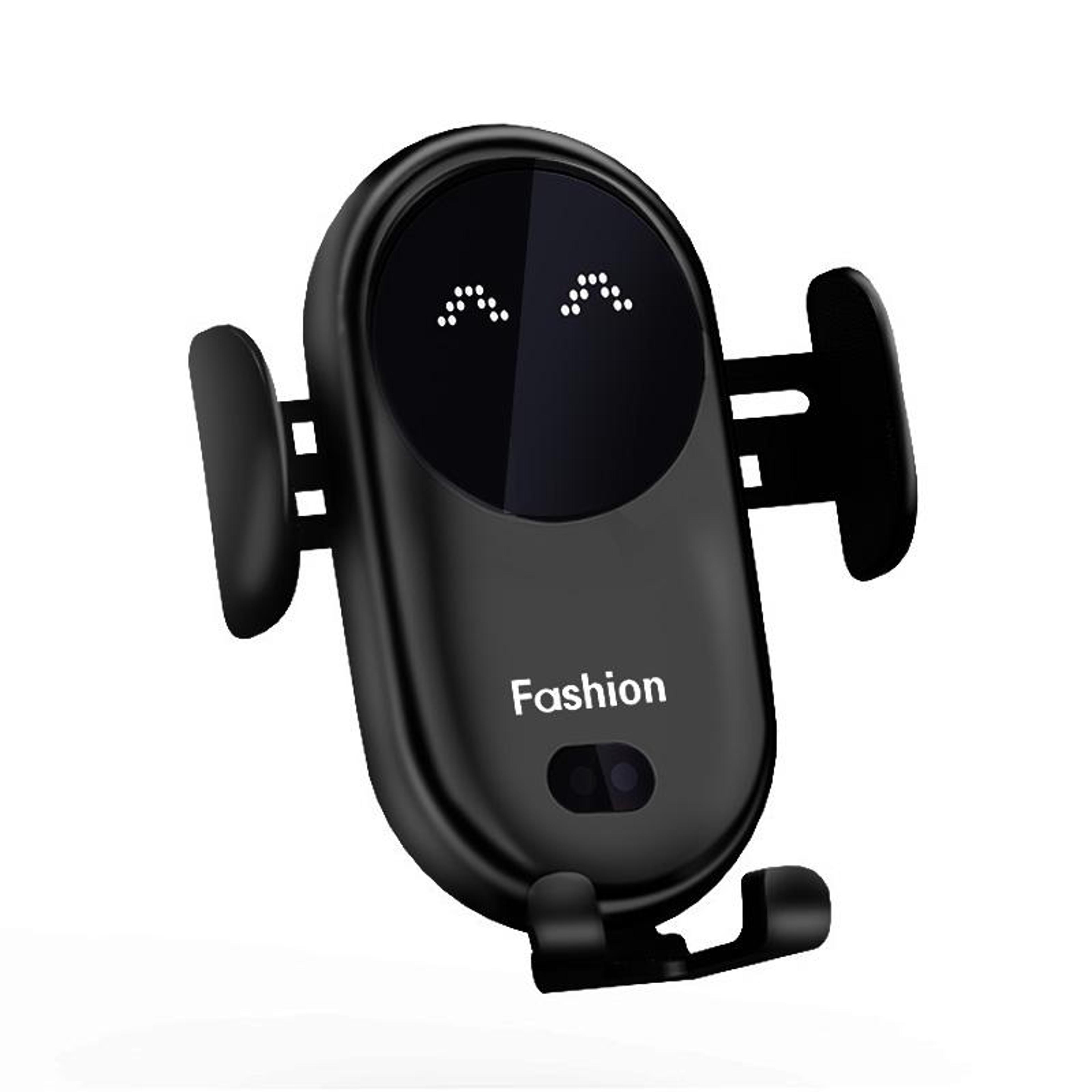 s11 wireless car charger smart infrared sensor auto clamping fast charging phone mount