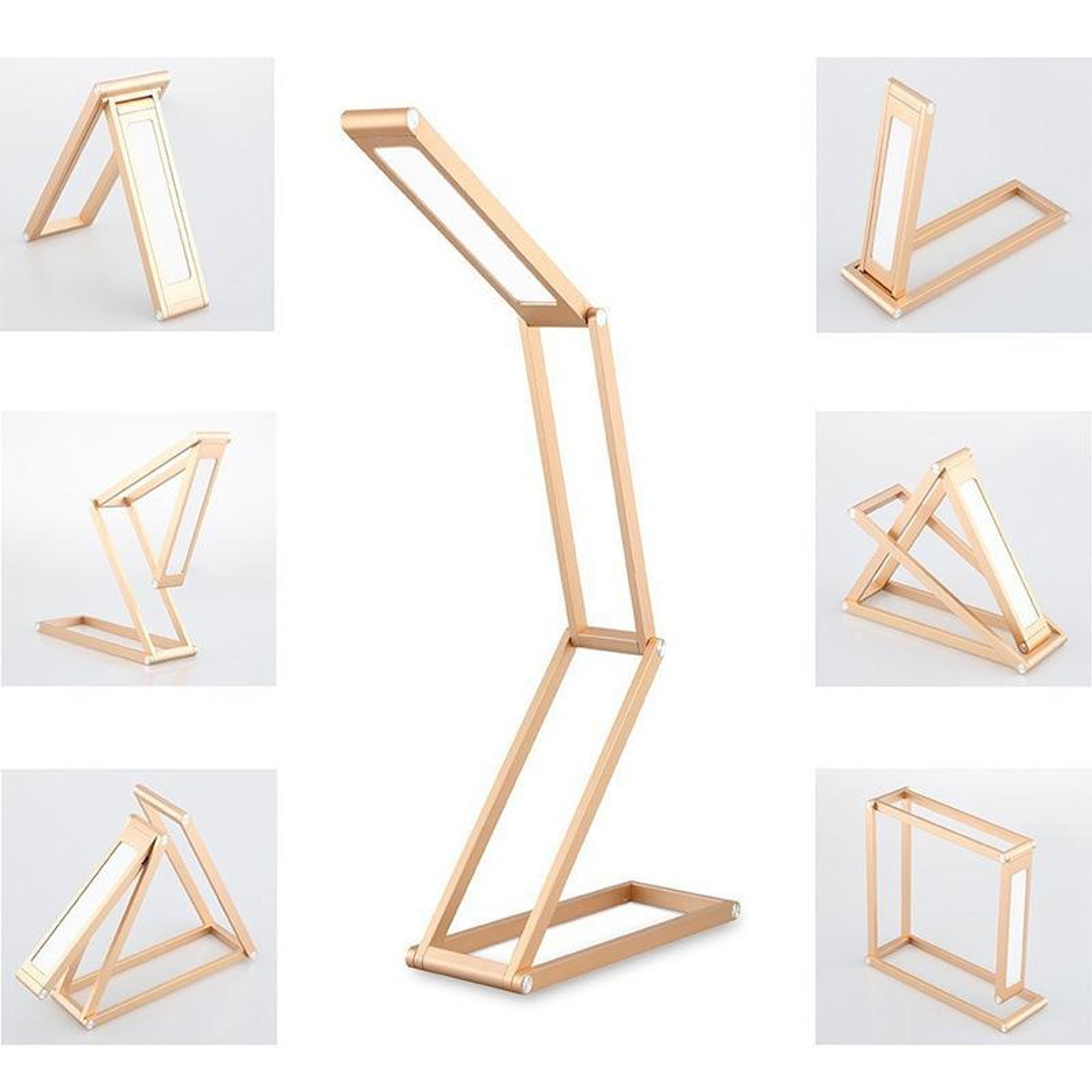led desk lamp folding usb desk lamp with stepless dimming and eye protection