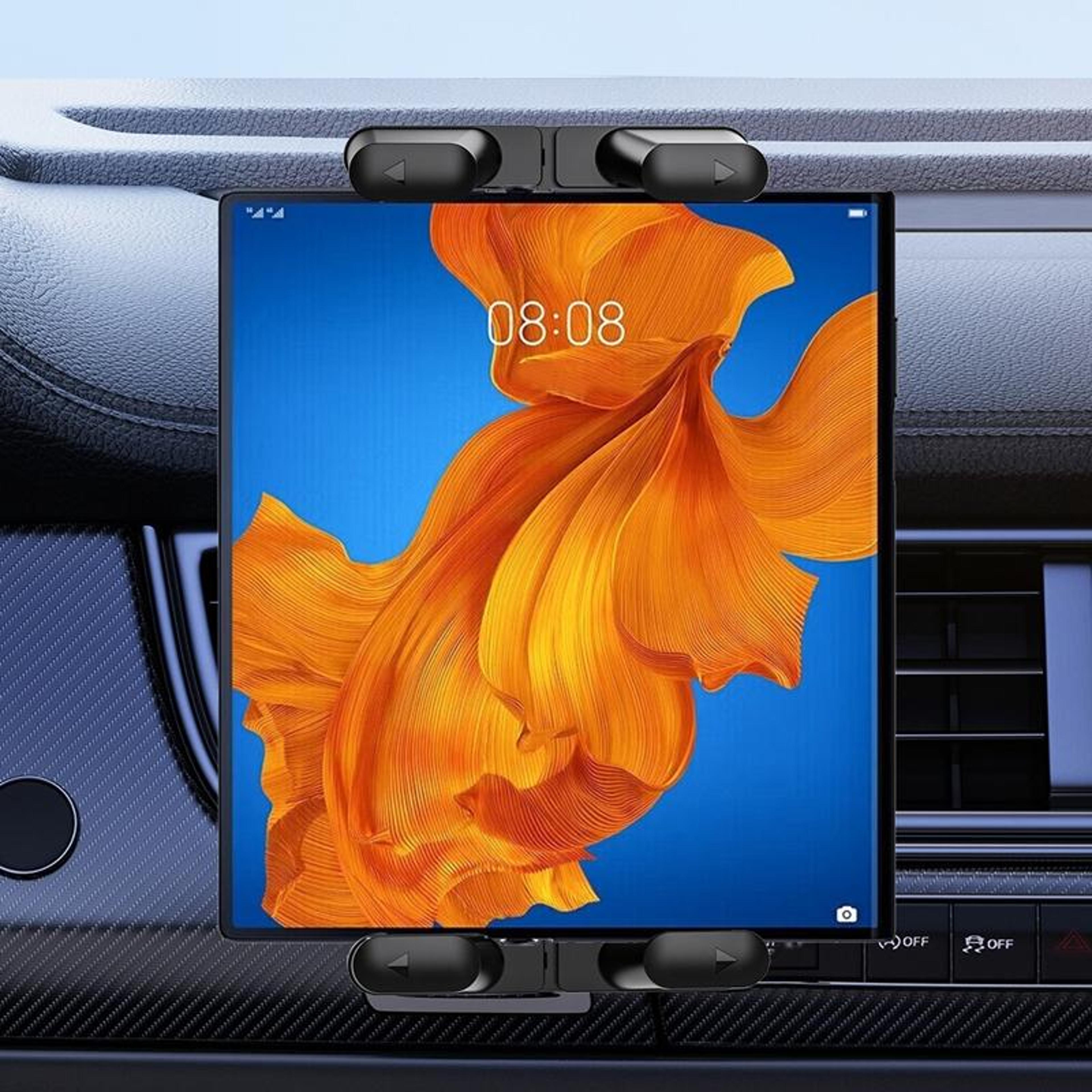universal car phone holder air vent mount for phones and tablets with 360° rotation