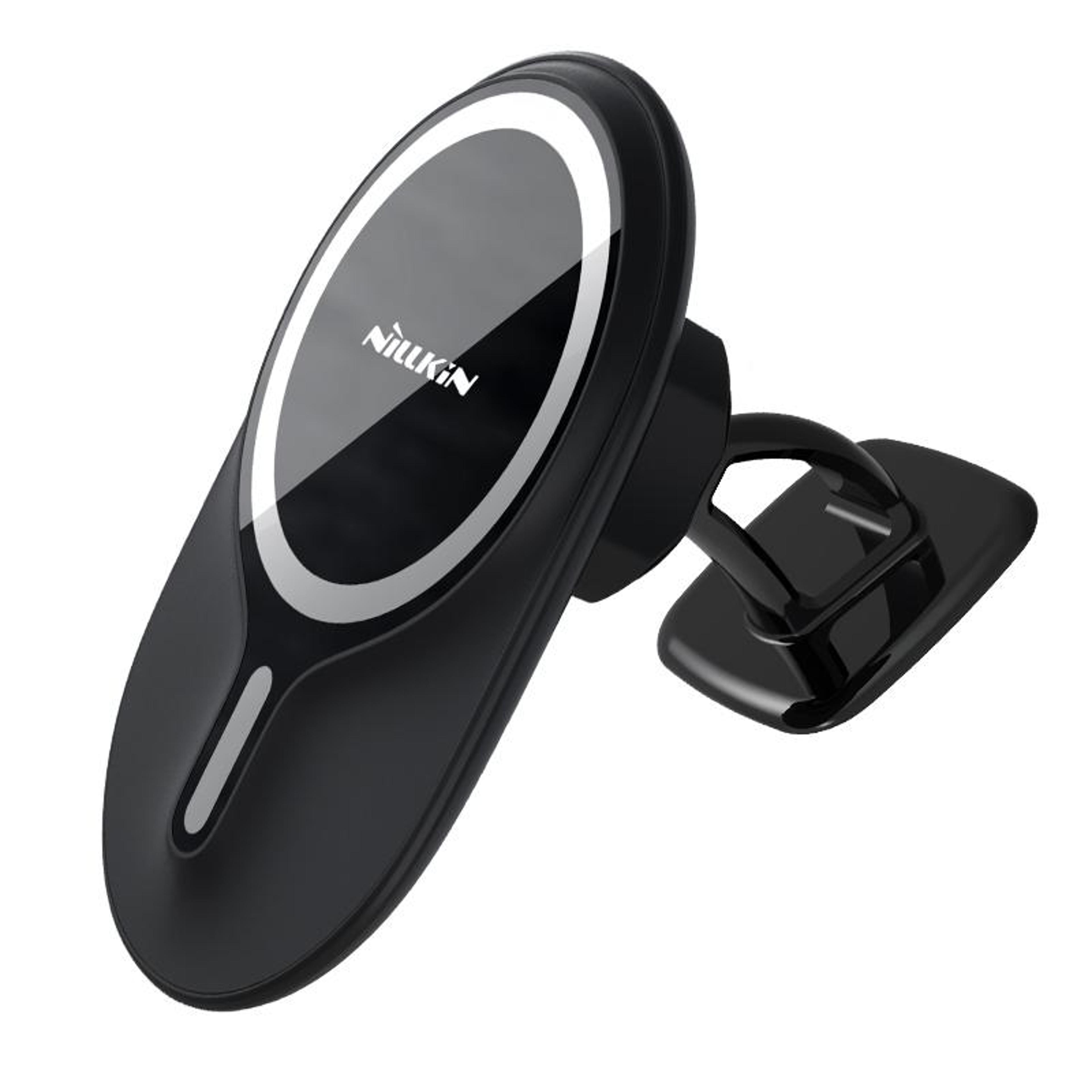 magroad lite magnetic car phone holder wireless charging magsafe car mount with 360° rotation