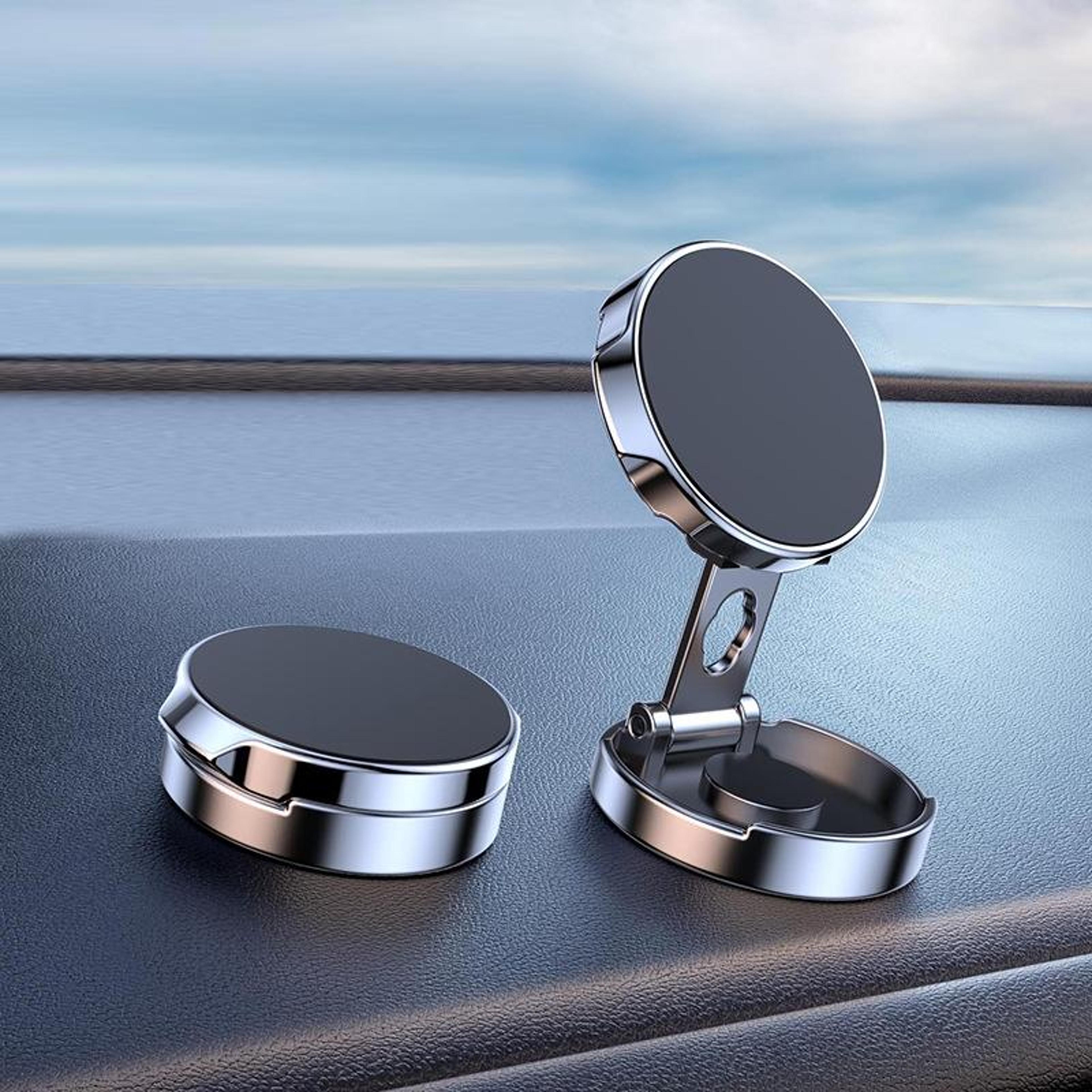 magnetic car phone holder 360 rotating dashboard phone mount with strong magnetic grip