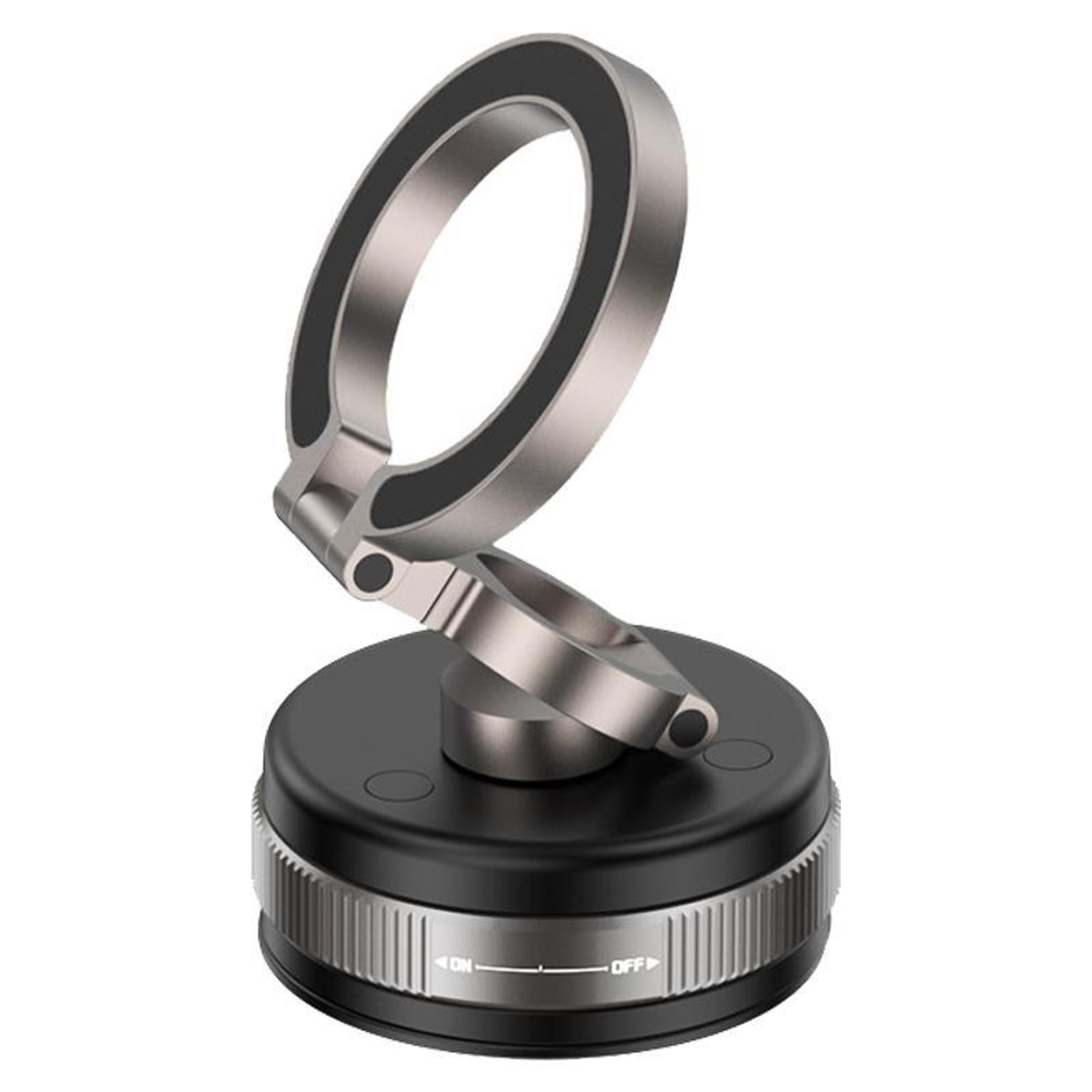 d1x magnetic car phone holder with vacuum suction phone mount 360 rotating universal dashboard mount