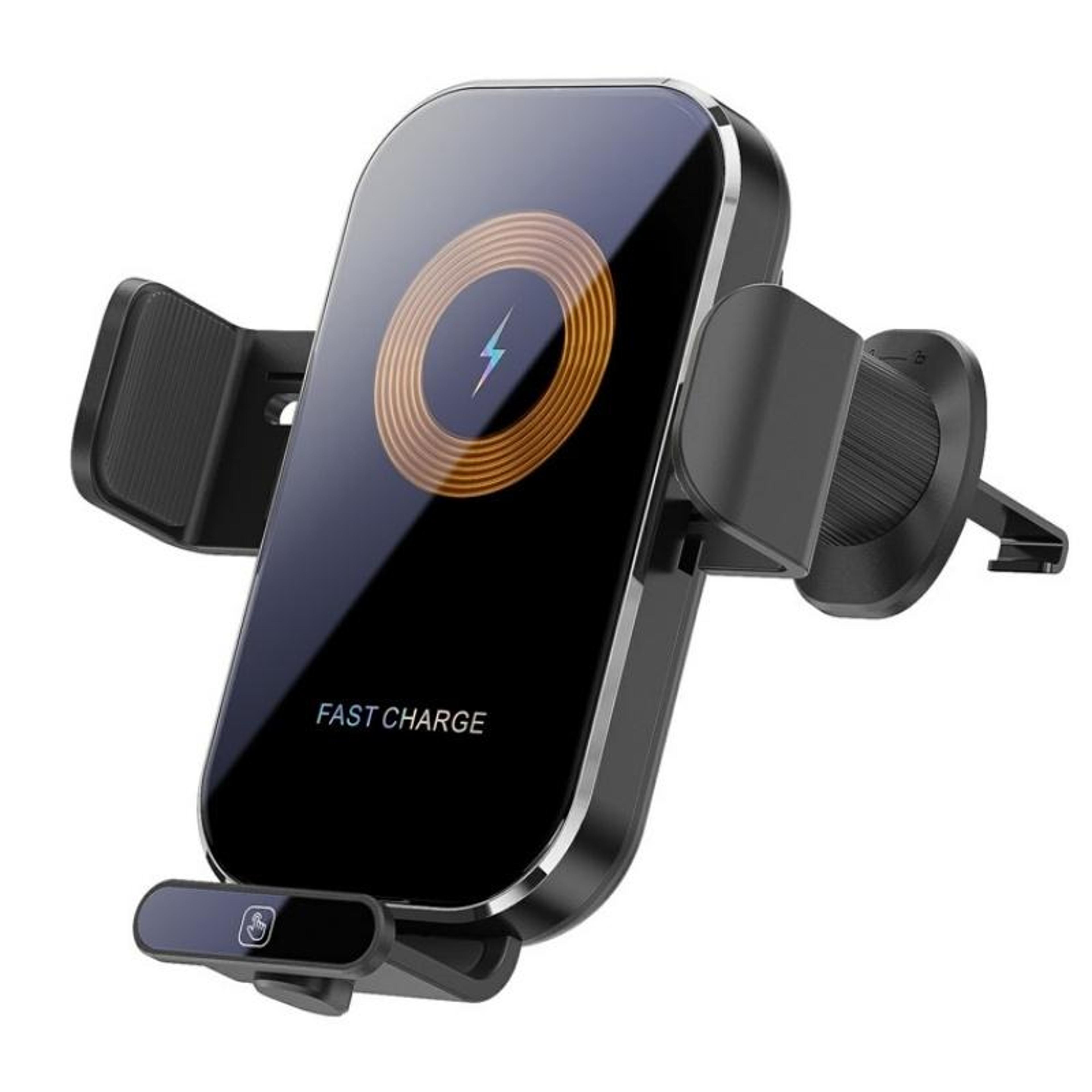 x12s wireless car charger air vent phone mount with intelligent auto clamp fast charging