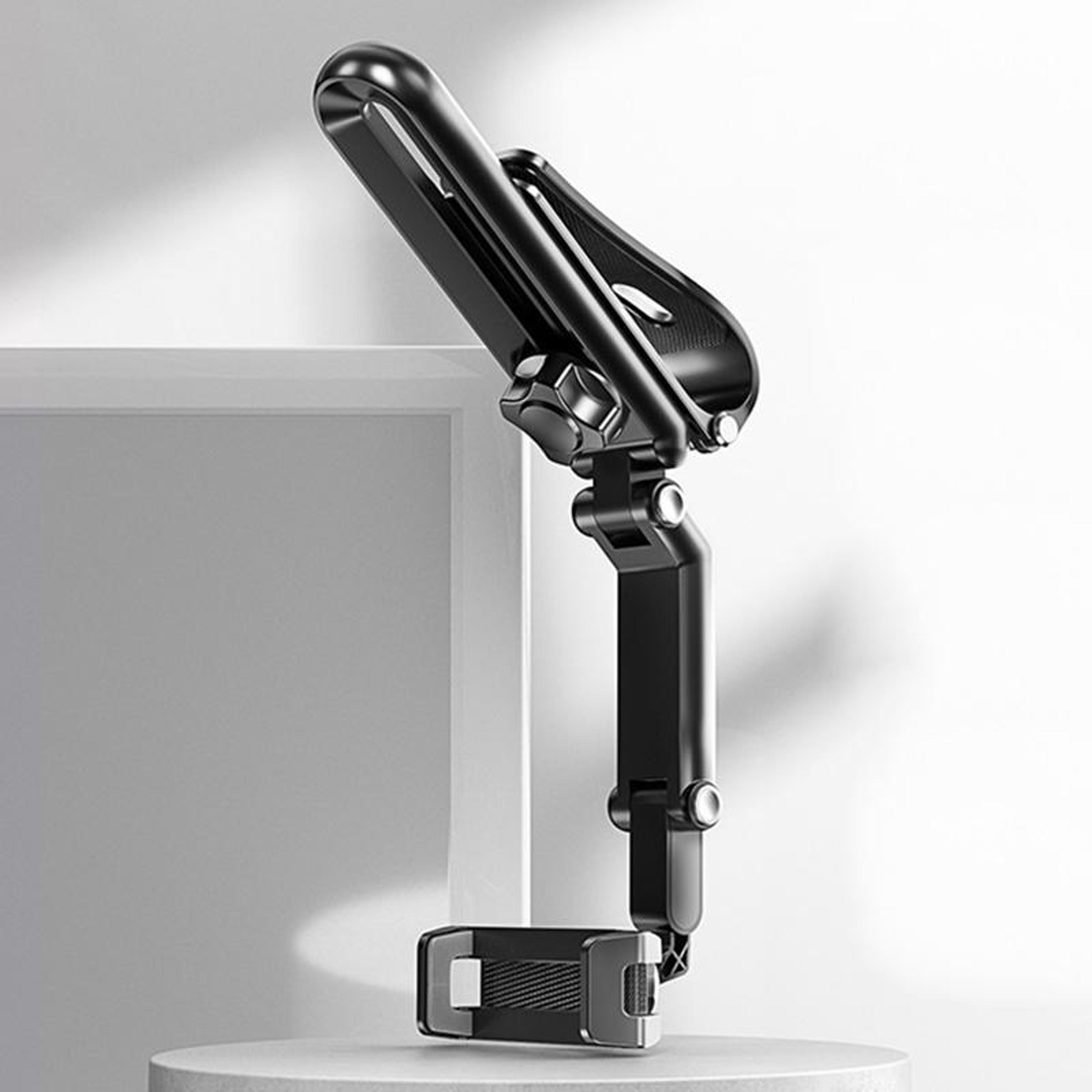 360 rotating car sun visor phone holder foldable hands free universal smartphone mount