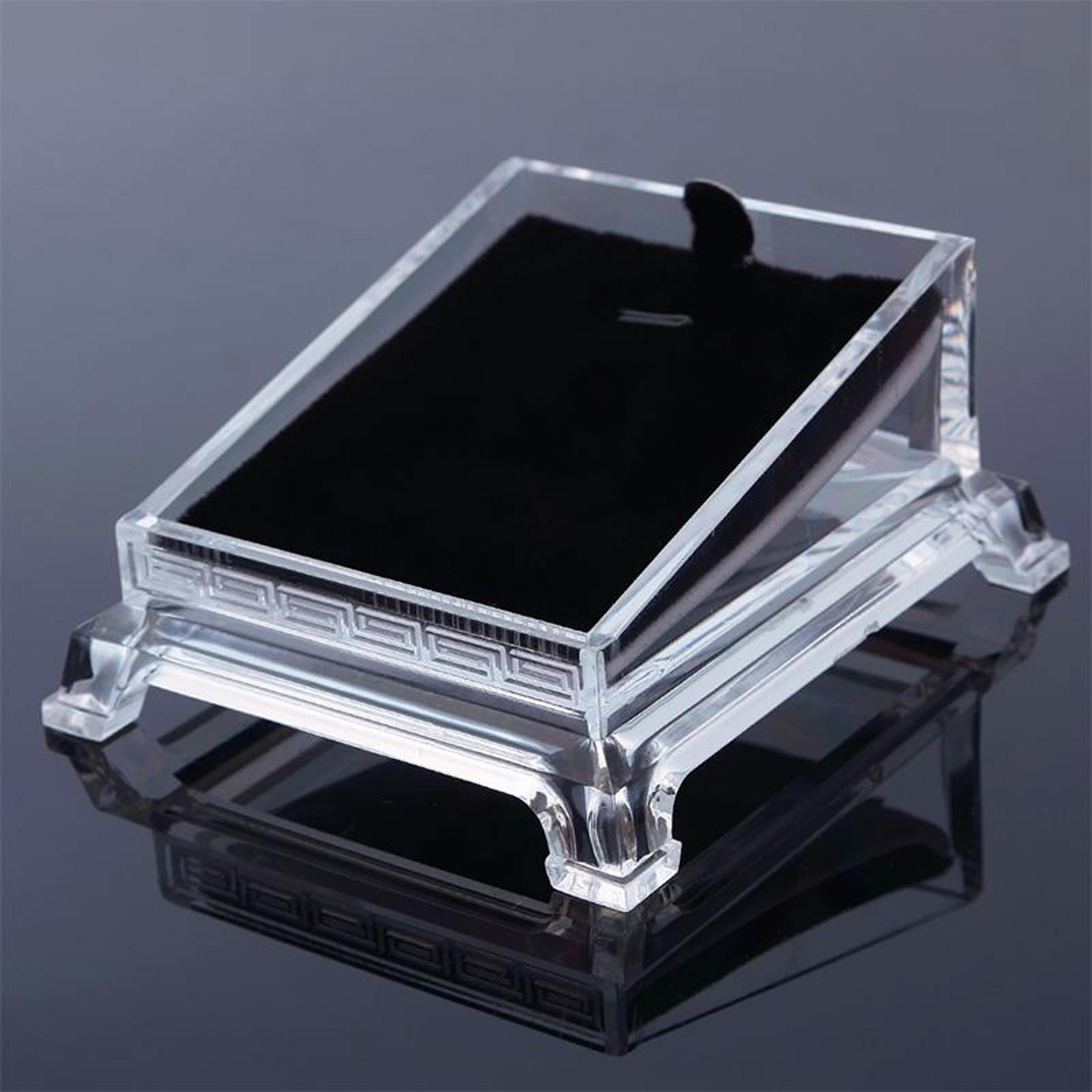 transparent acrylic jewelry display bracelet display stand watch display holder tray