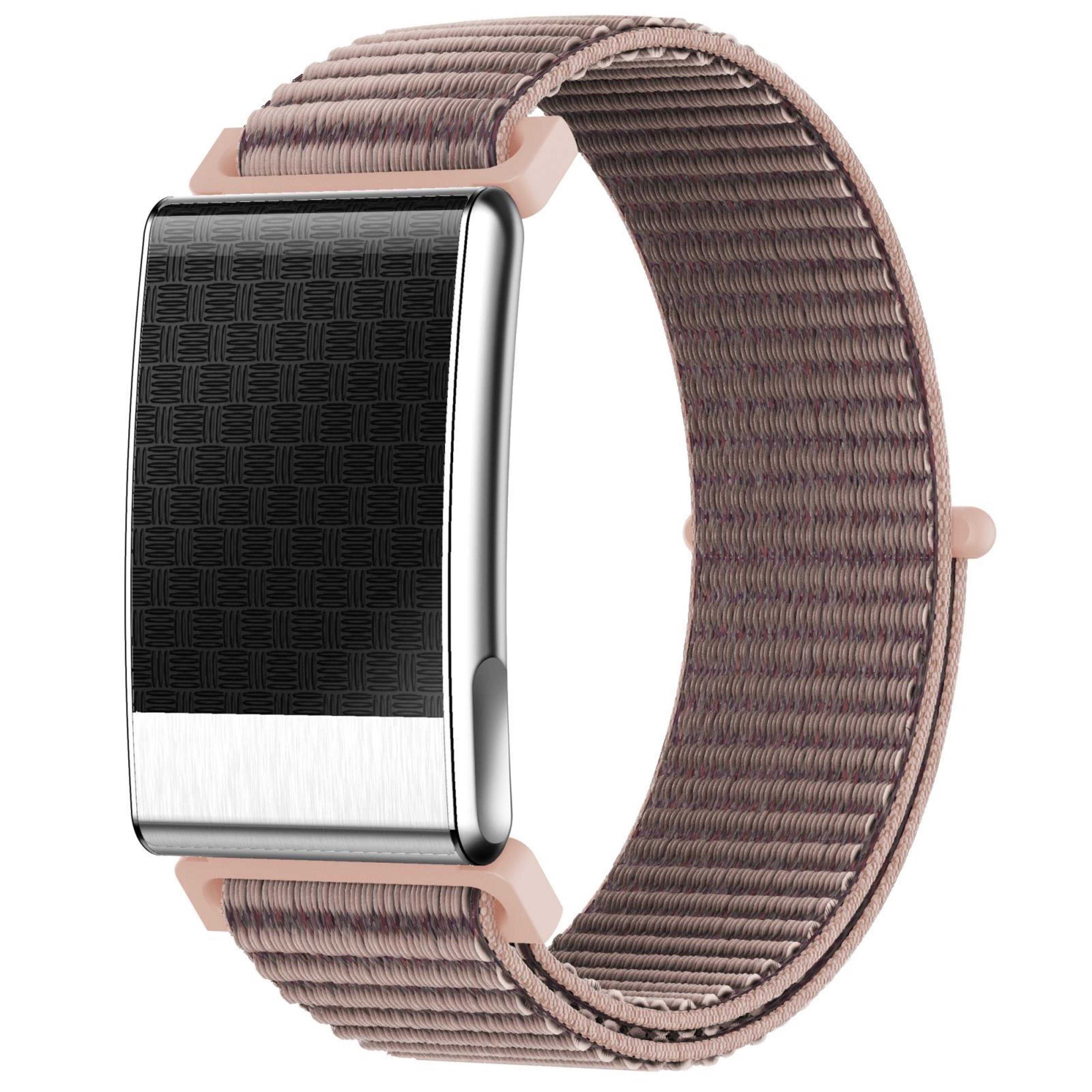 e900 smart health bracelet screenless ecg bluetooth fitness tracker with woven strap