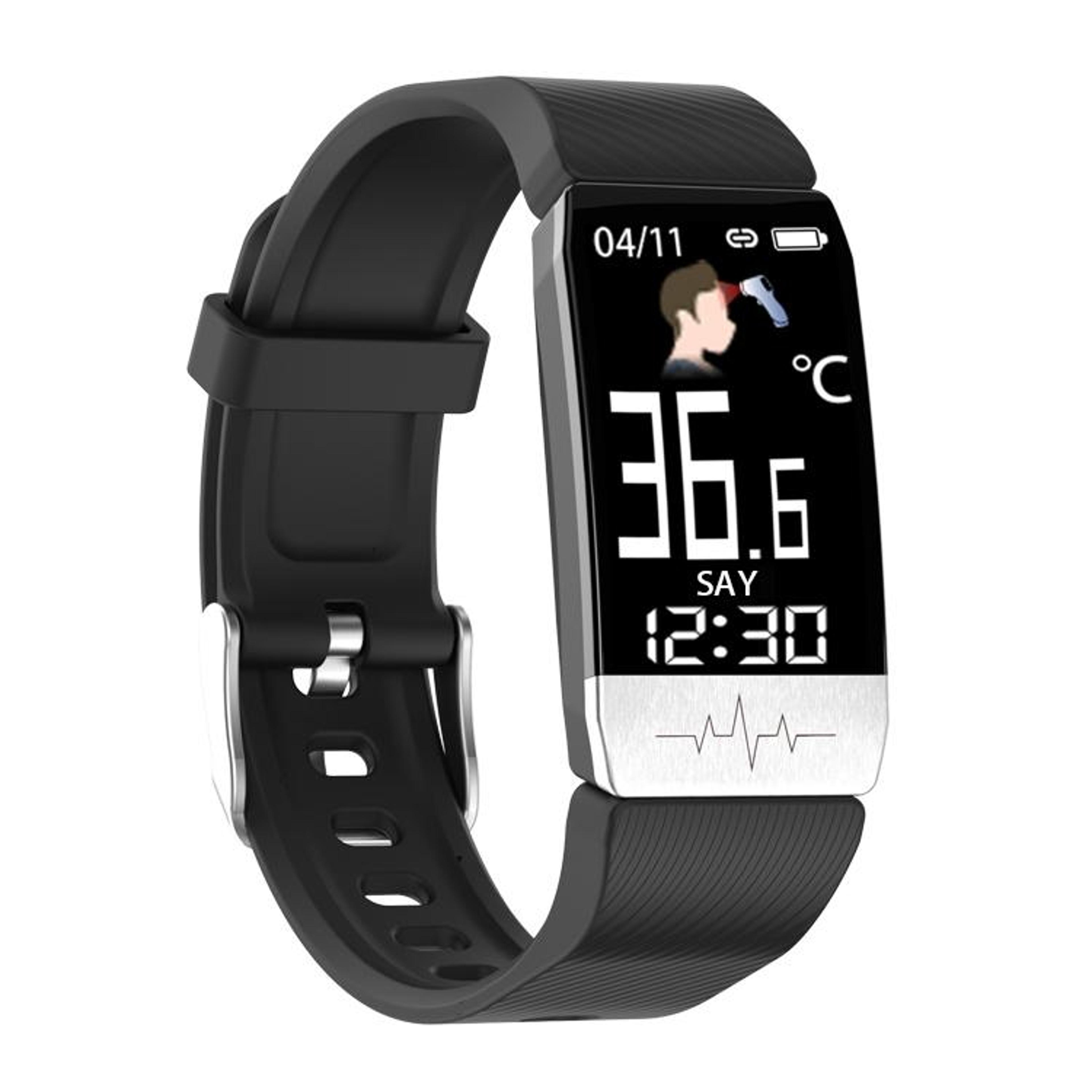 t1s smart fitness tracker with heart rate blood oxygen temperature monitor ip67 waterproof smart watch