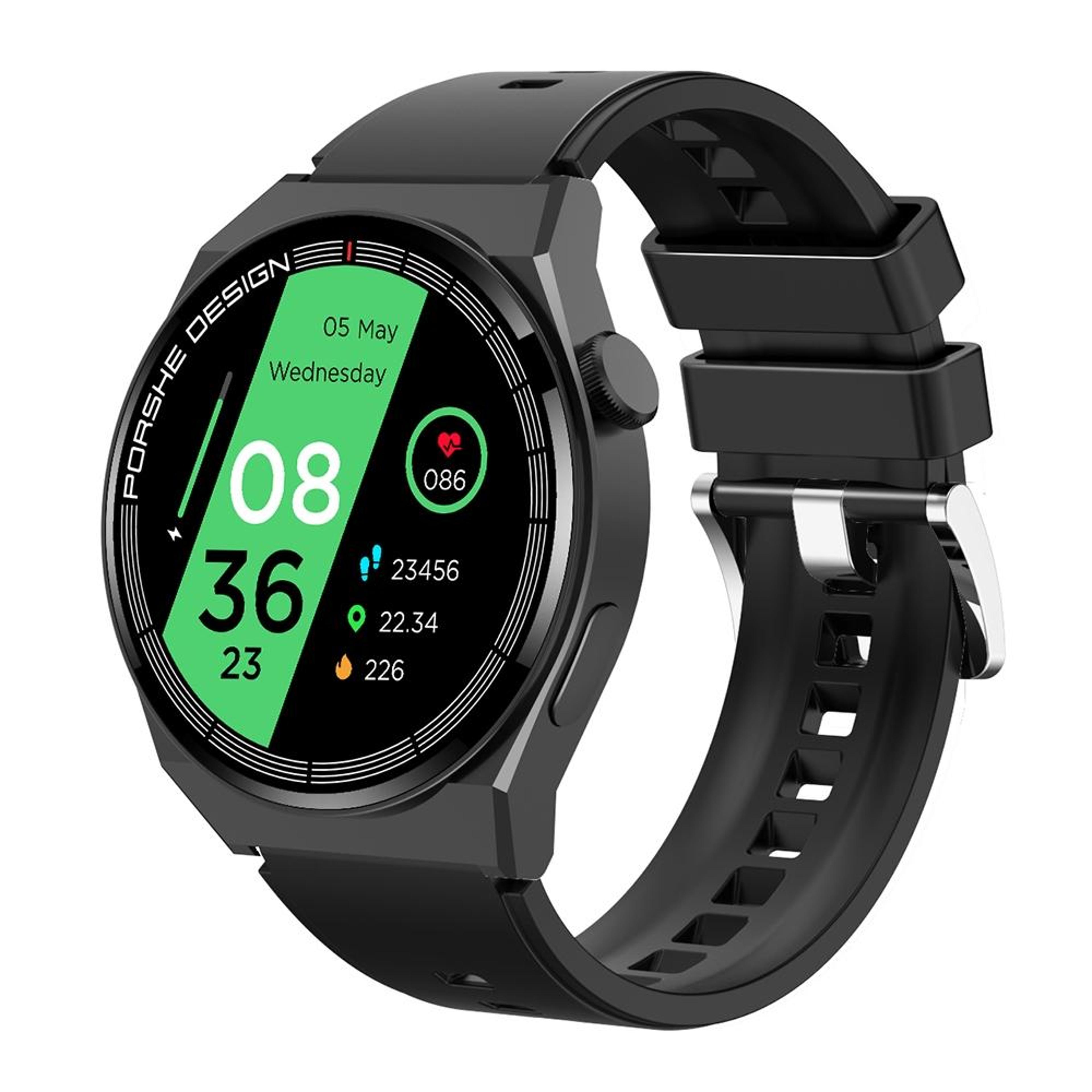 tm06 smart watch with bluetooth calling, 1.28 inch hd display, ip67 waterproof fitness tracker