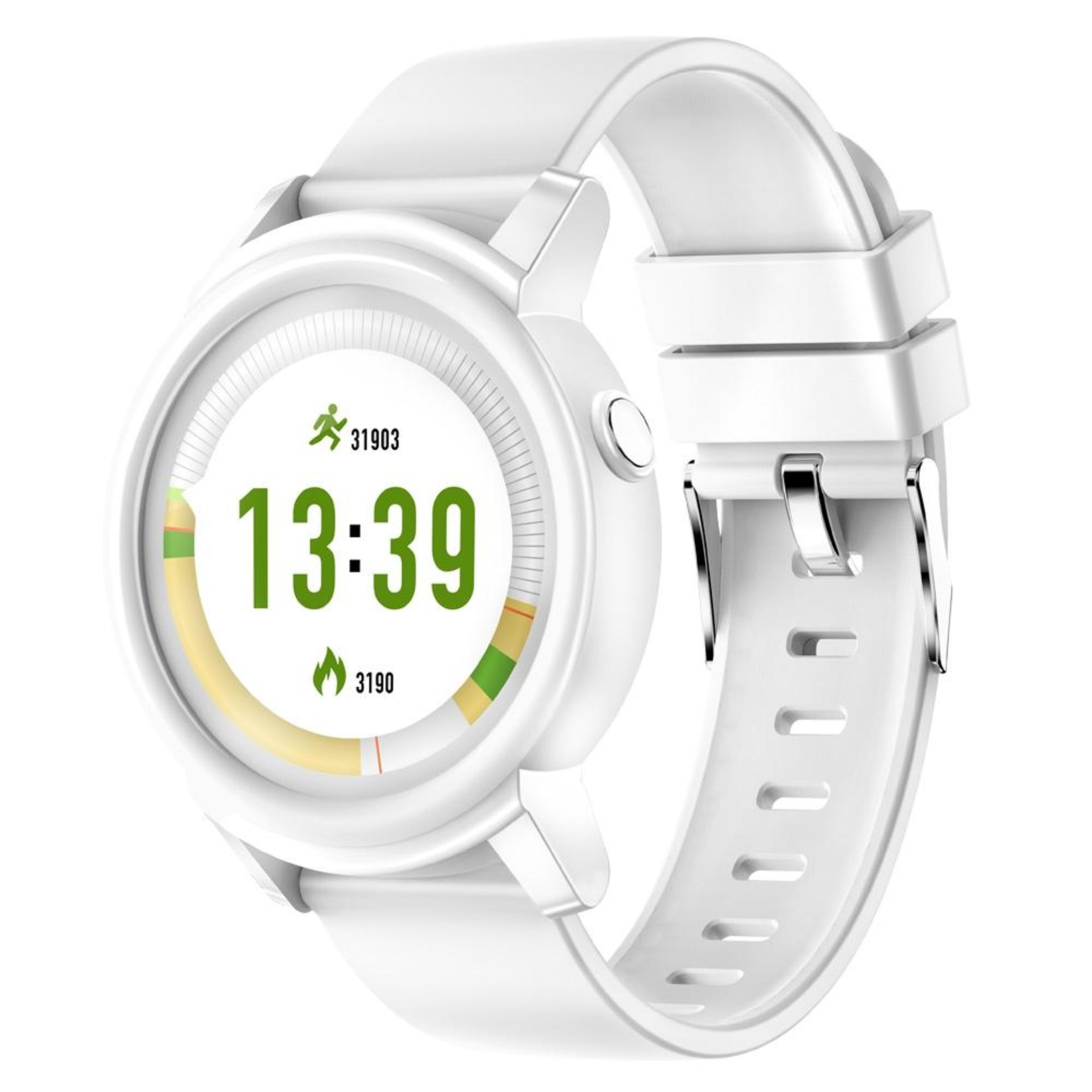dk02 smart fitness tracker with 1.3" ips display, heart rate monitor watch & ip67 waterproof