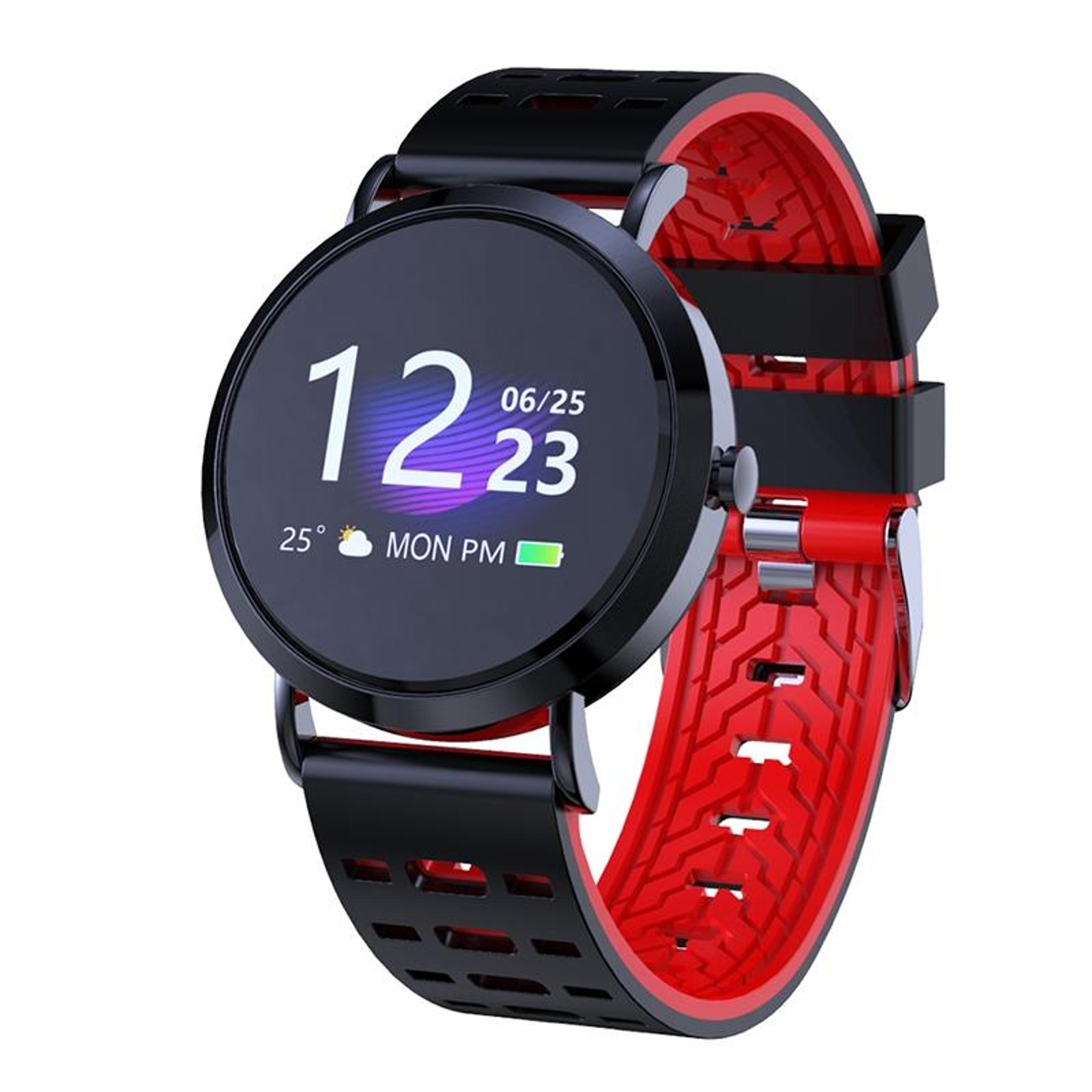 cv08c smart fitness tracker with heart rate monitor, sleep tracking & ip67 waterproof color screen