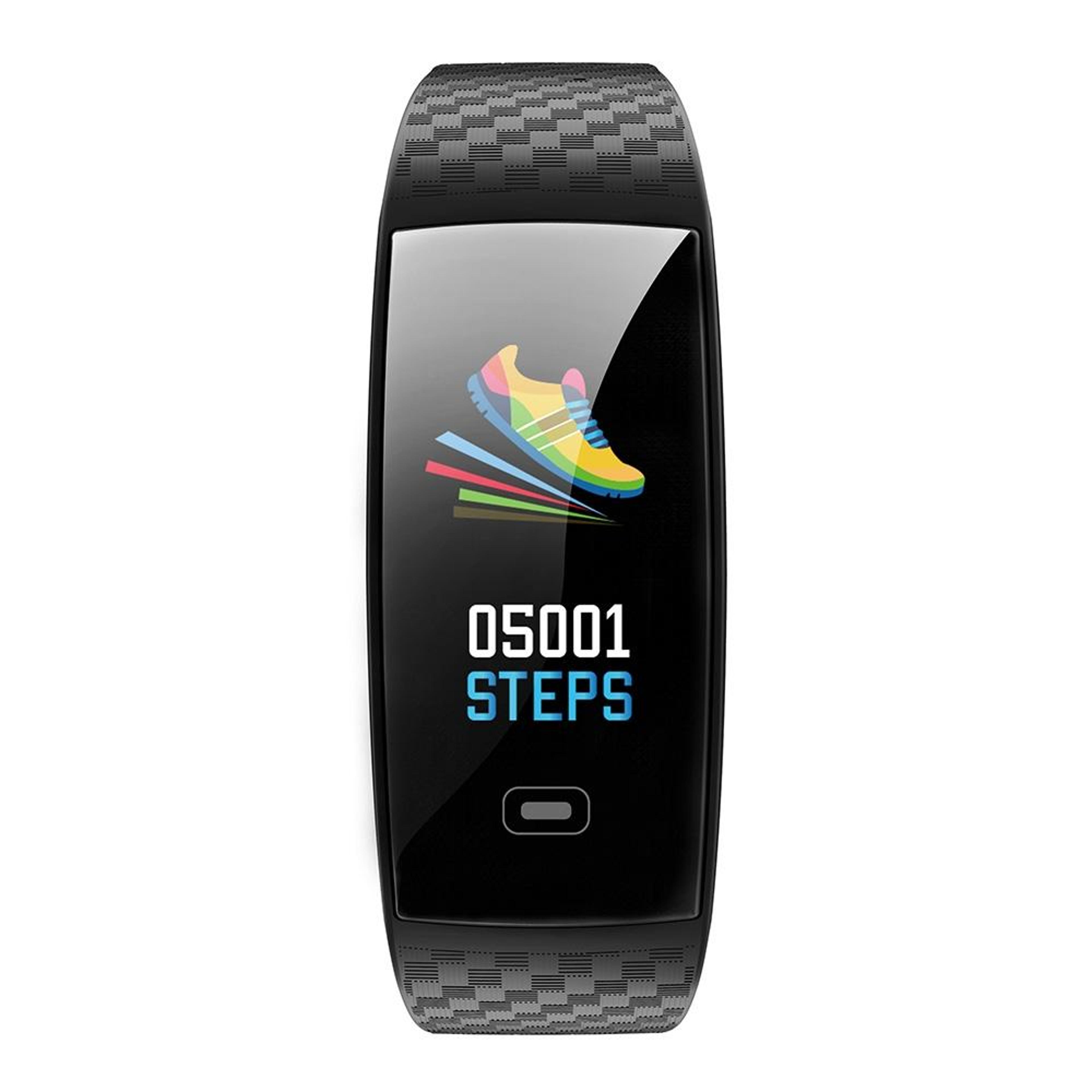 ck17s smart fitness tracker with ips display, ip67 waterproof, heart rate & sleep monitoring