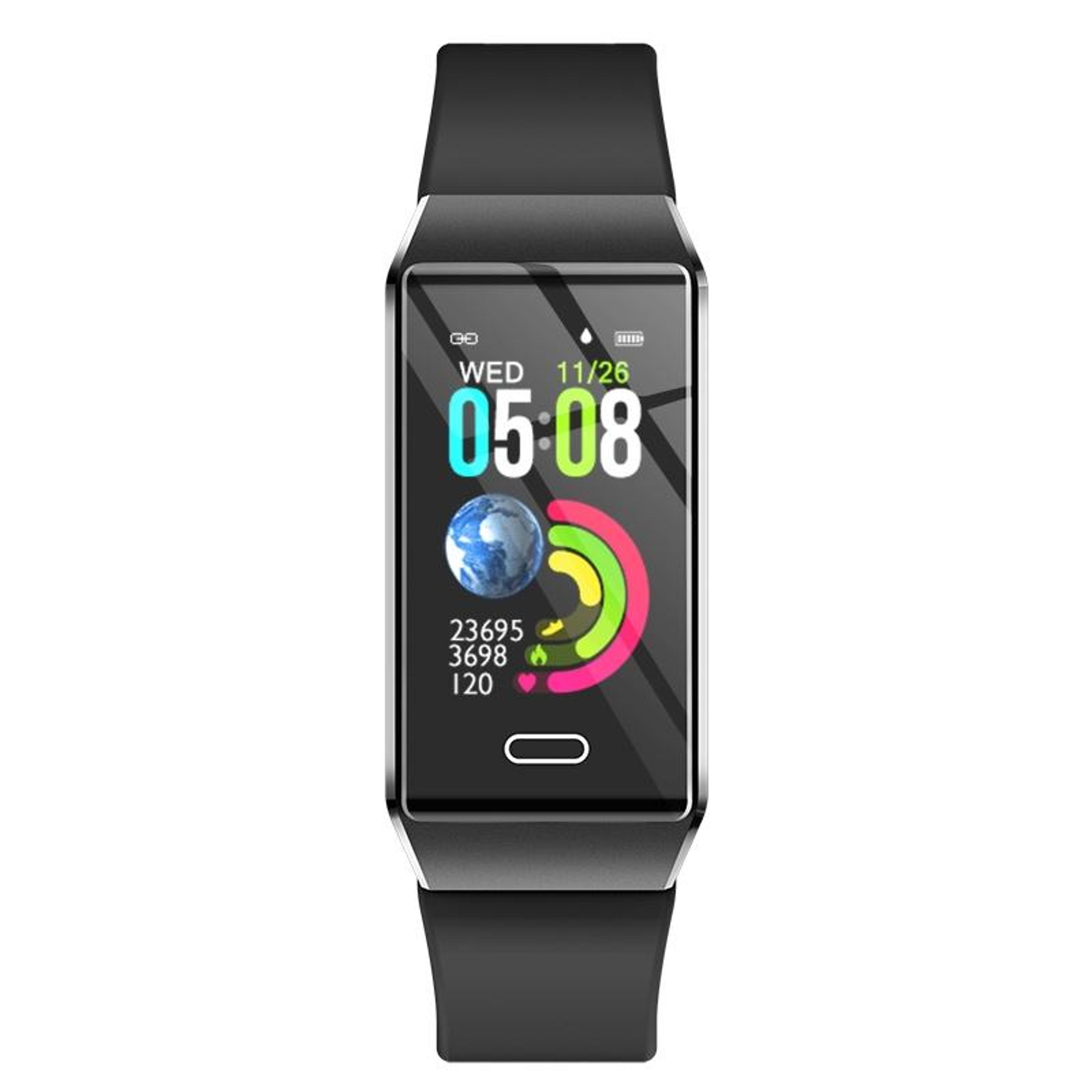 x9 smart fitness tracker with 1.14 inch tft display, ip67 waterproof smartwatch and health monitoring