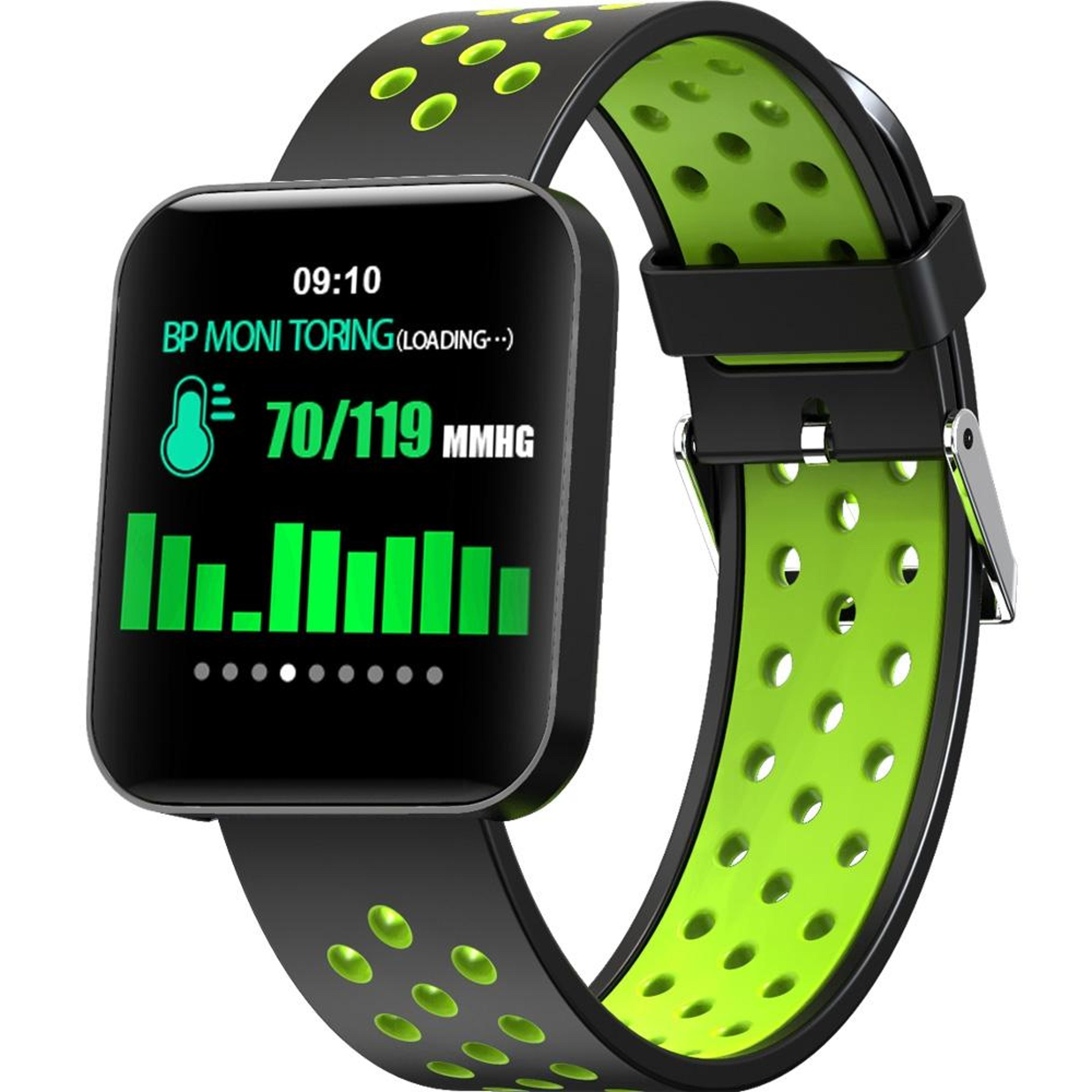 s88 smart fitness watch with health tracker, ip67 waterproof color screen smart bracelet