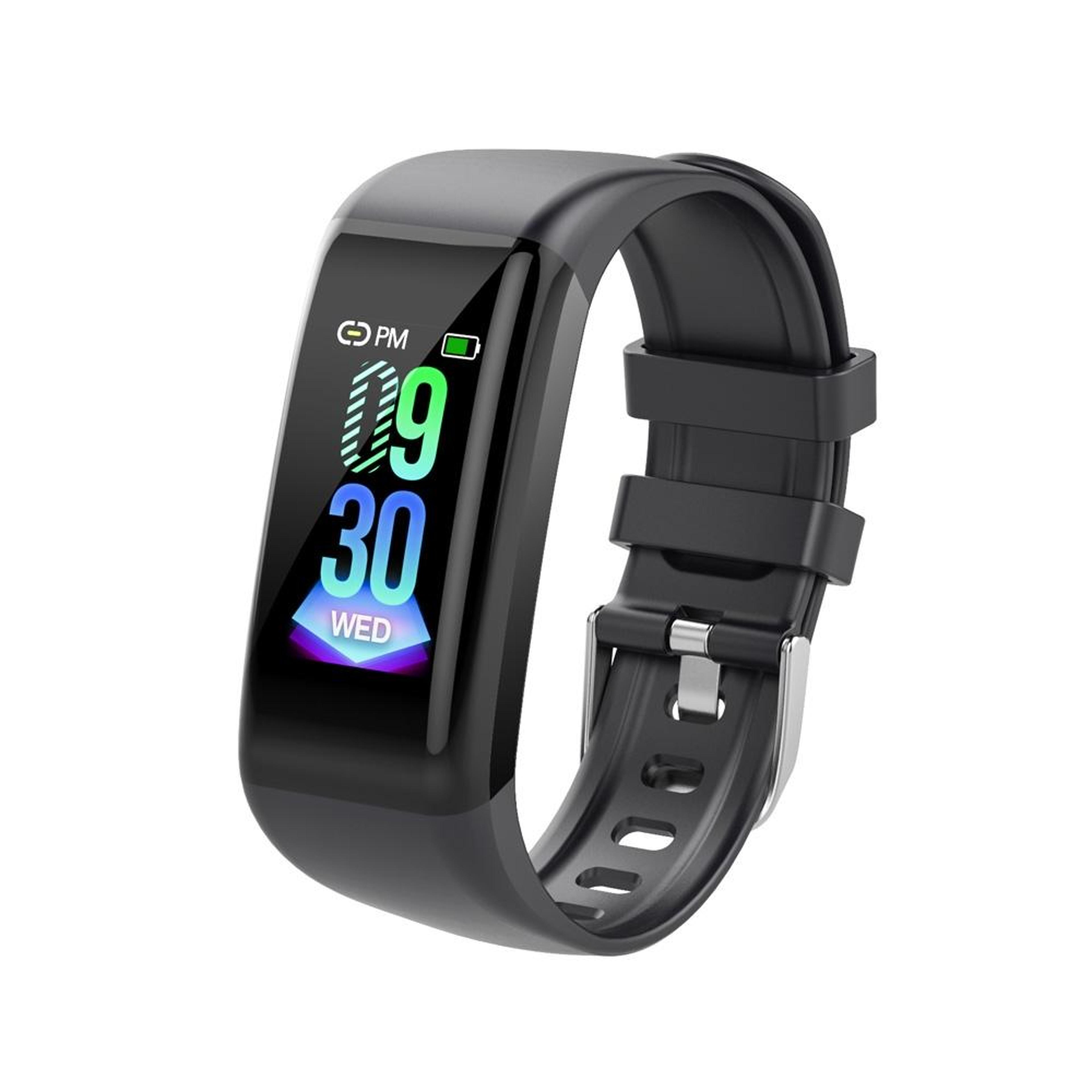 c21 smart fitness tracker with 1.14" ips display, health monitoring smartwatch, ip67 waterproof