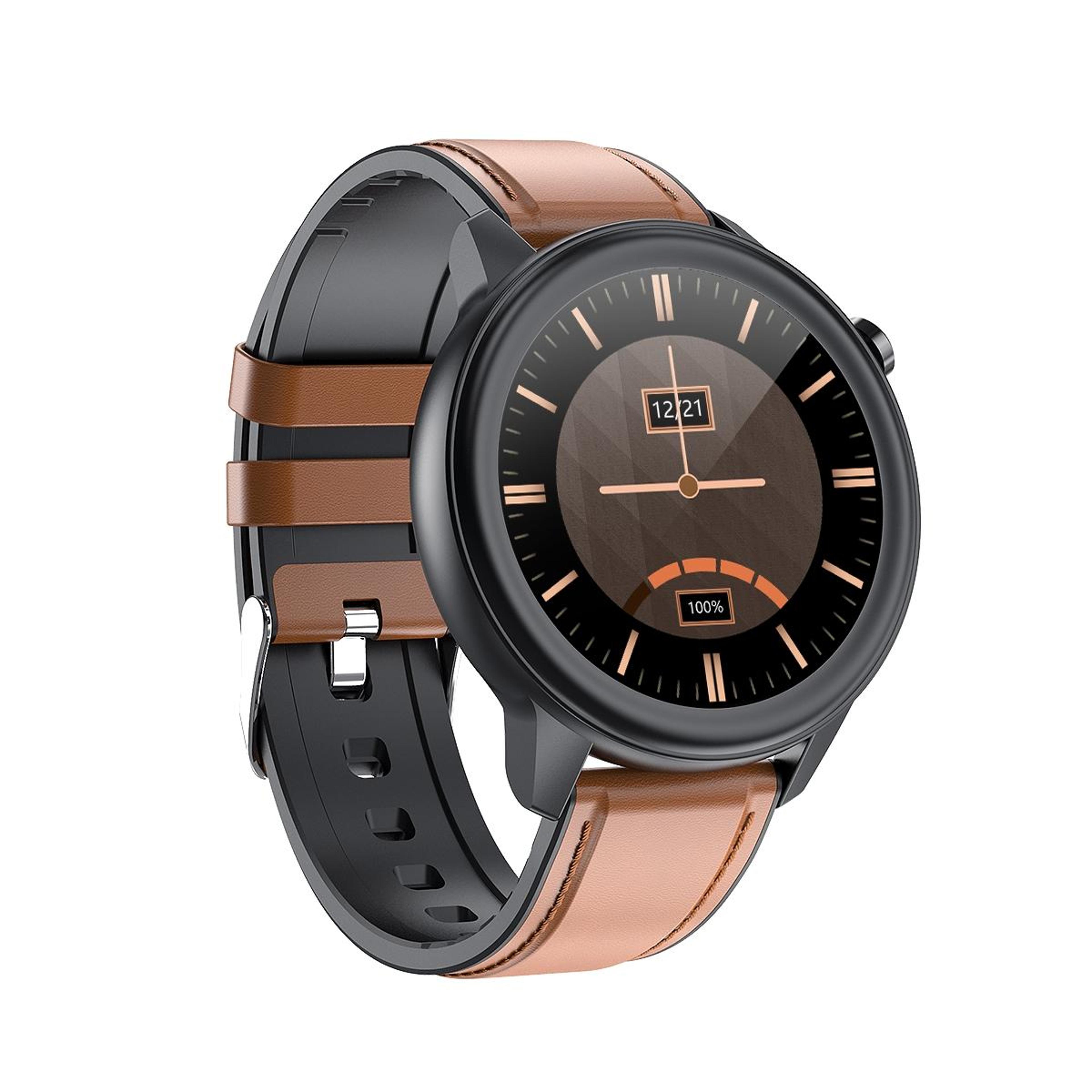 e80 smart fitness tracker with health monitoring watch features and ip68 waterproof design