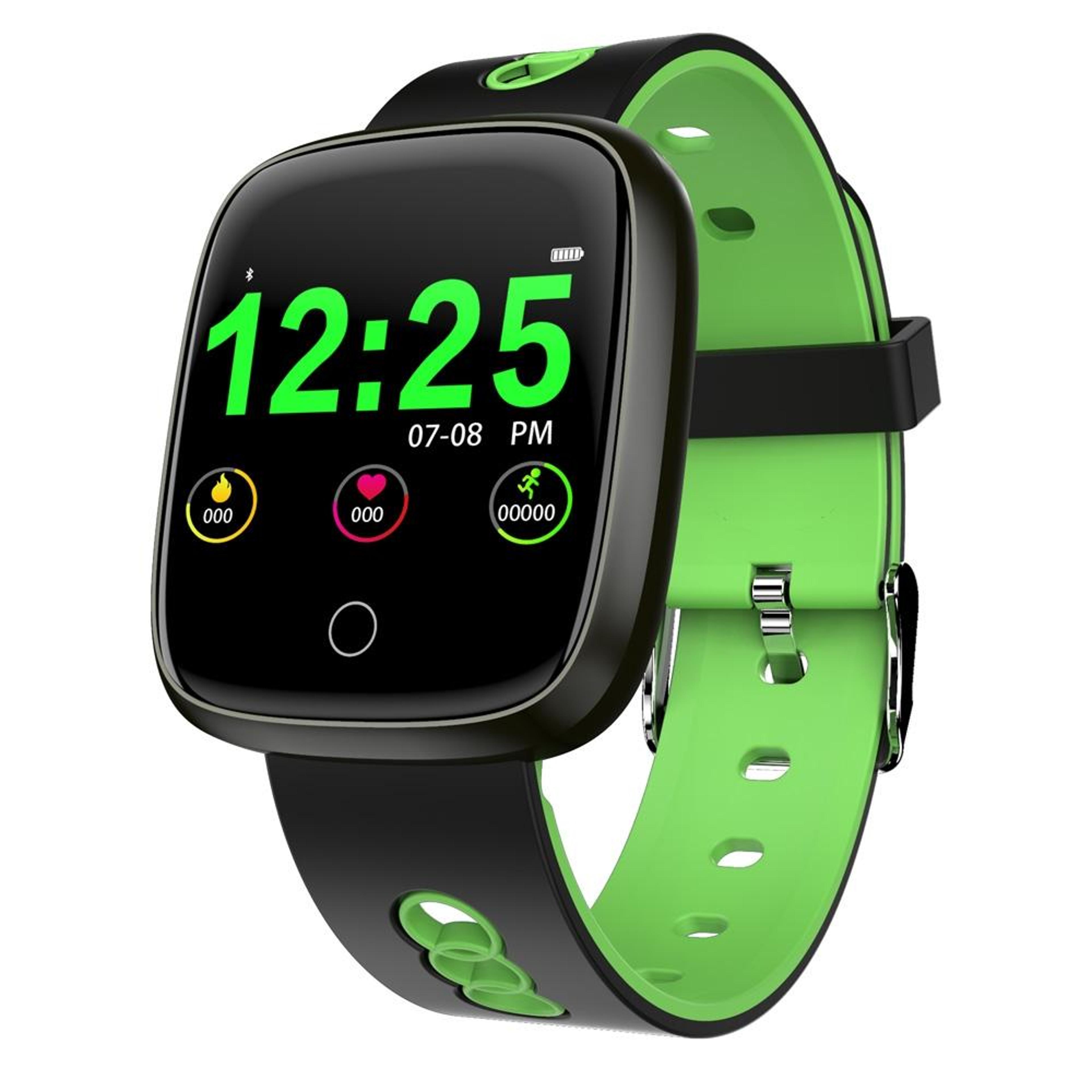 dk03 smart fitness tracker with heart rate monitor watch, ip67 waterproof multi-sport smartwatch