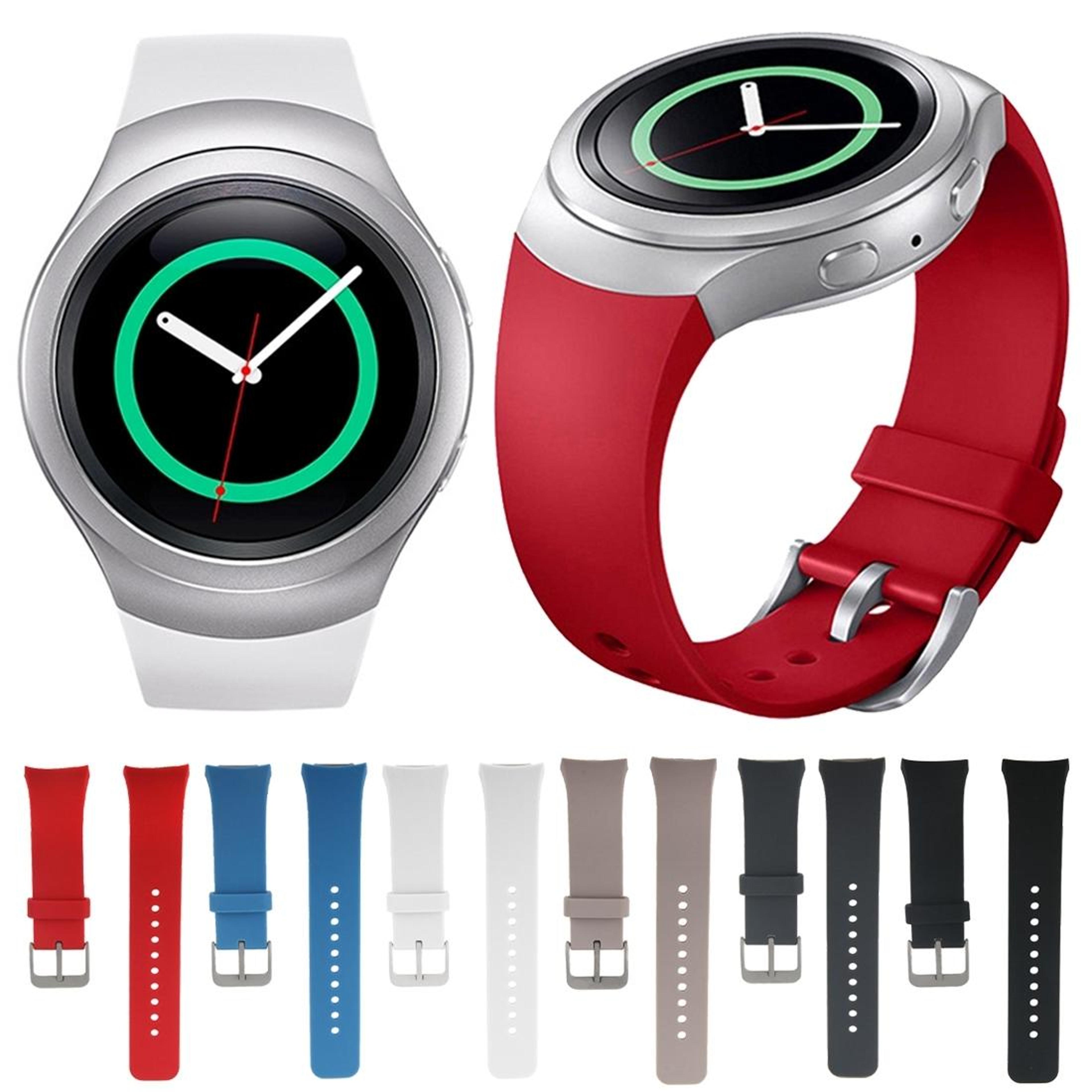 samsung gear s2 watch band soft silicone replacement sport watch strap