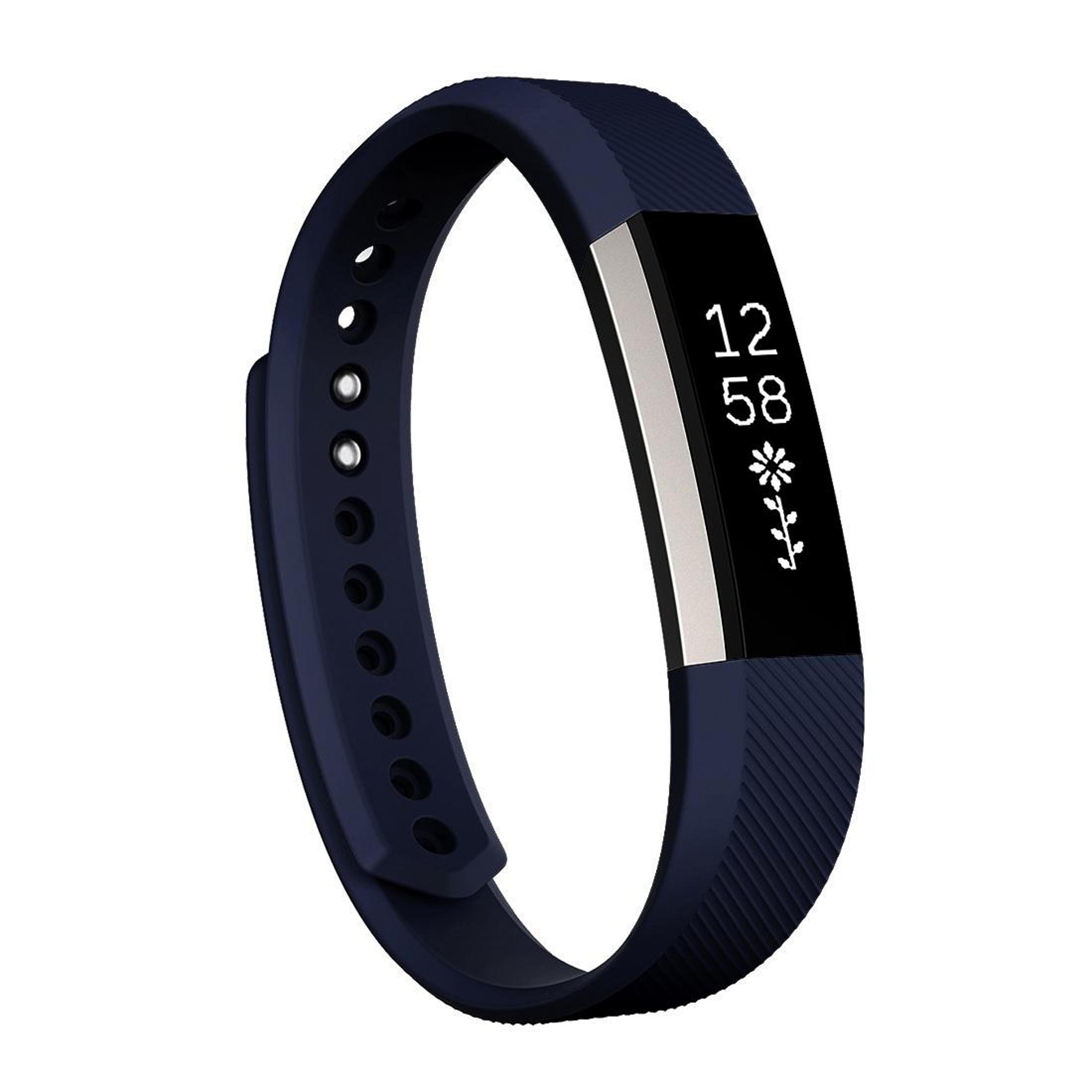 fitbit alta band soft silicone replacement watch strap with oblique texture