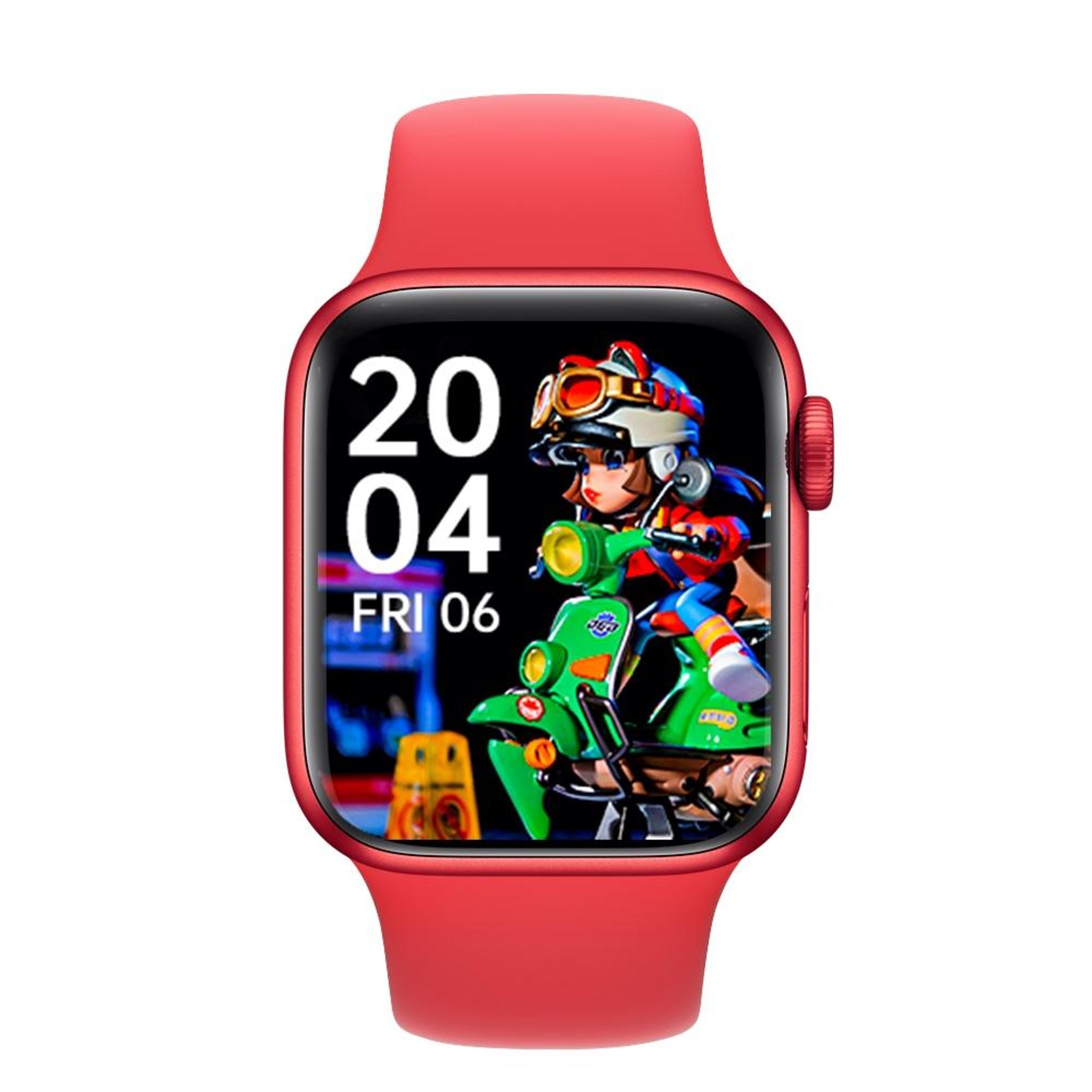 watch 8 max 1.85 inch bluetooth smartwatch with calling, nfc & wireless charging