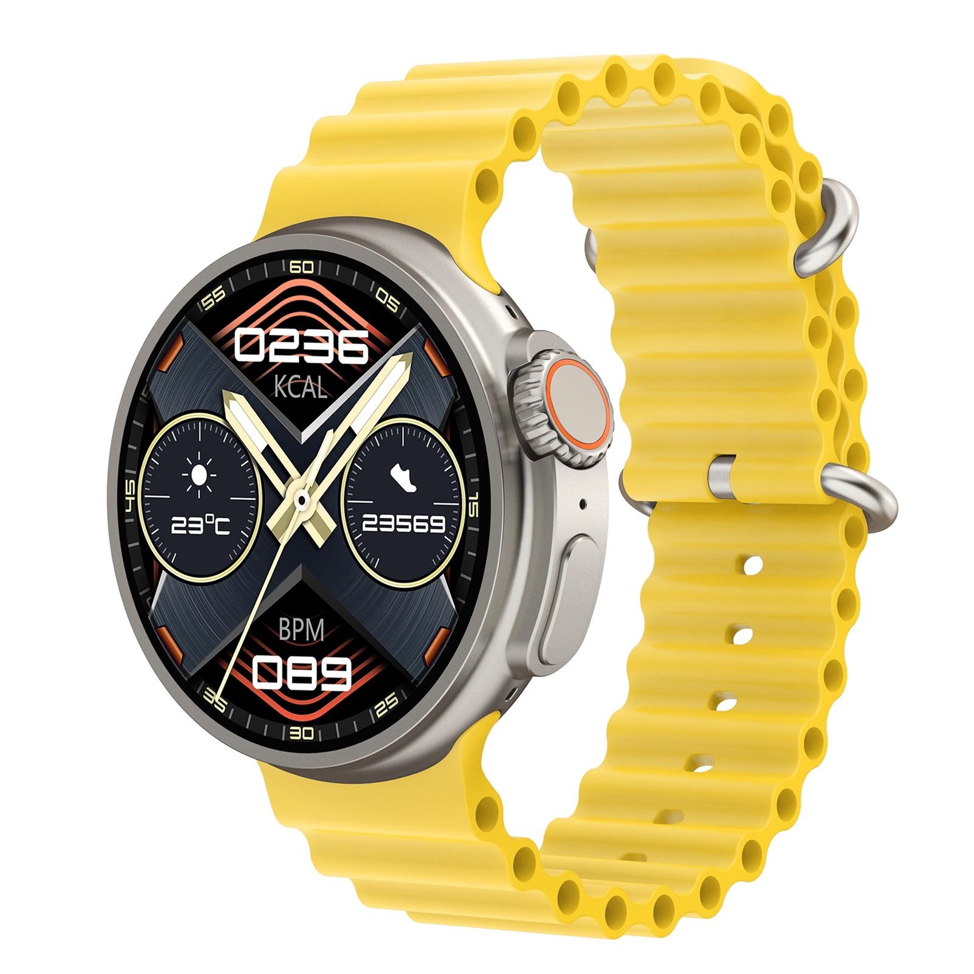 k9 ultra pro smart watch with bluetooth calling nfc and ip67 waterproof fitness tracker