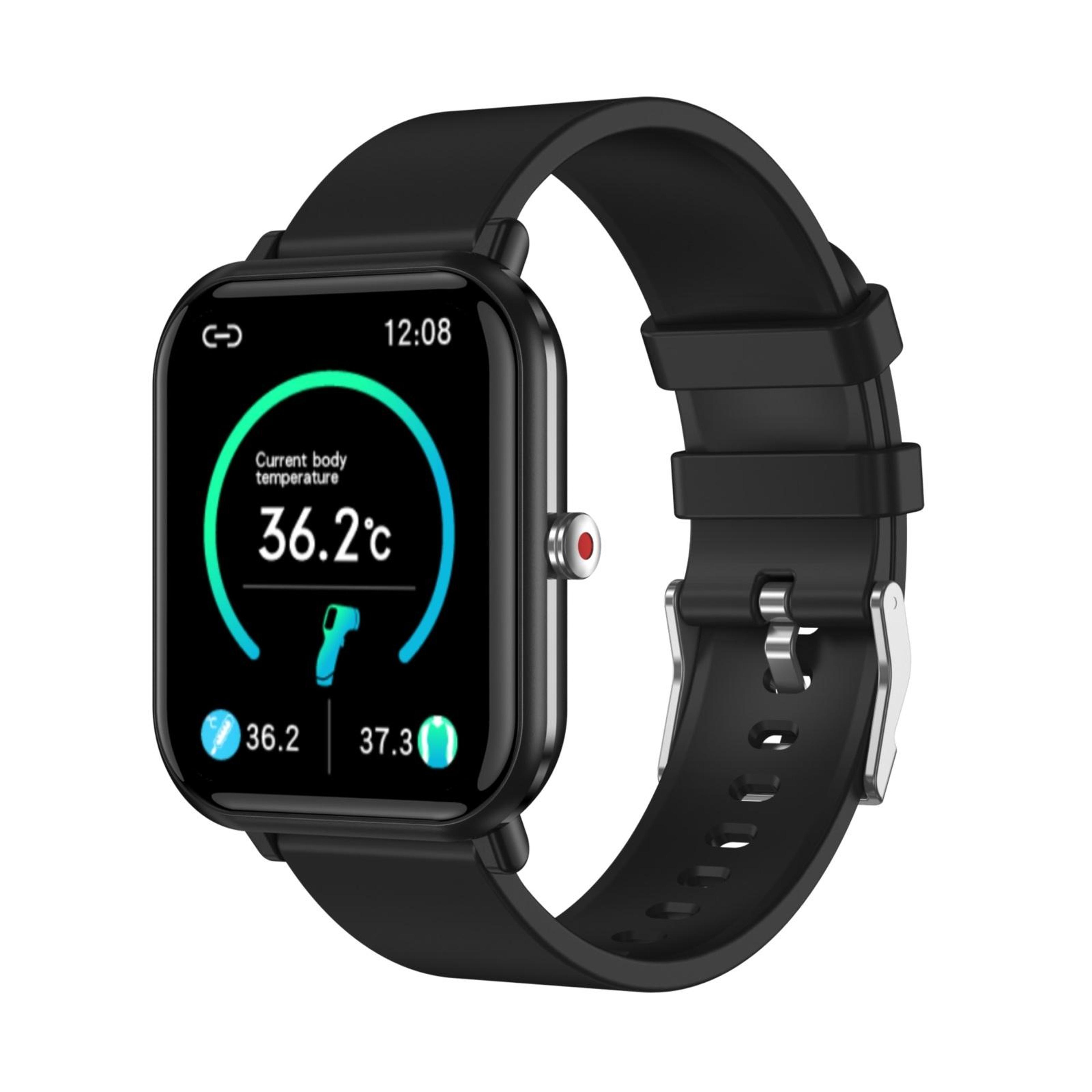 q9 pro smart watch with 1.7 inch hd display fitness tracker and heart rate monitor