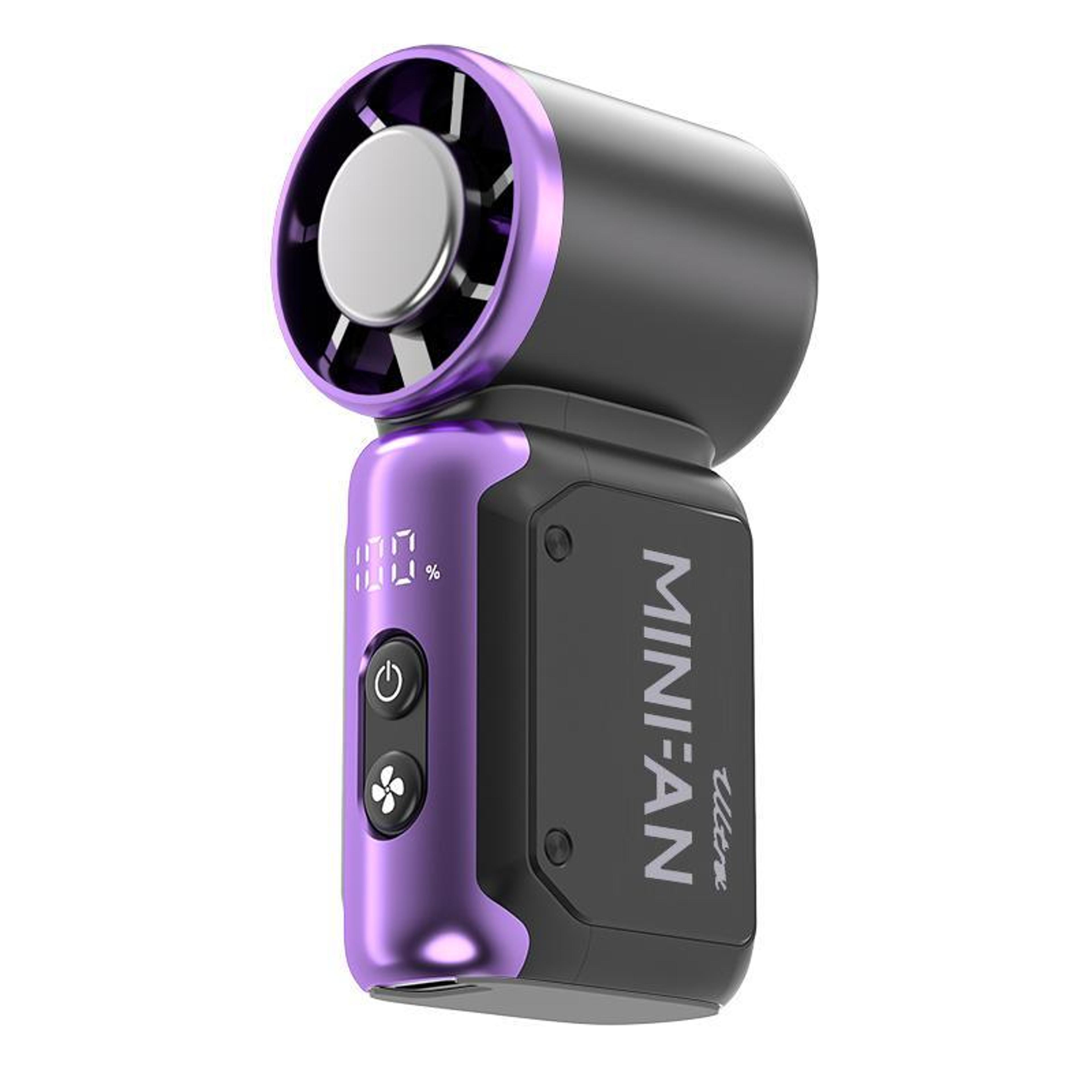 k813 mini cooling fan rechargeable portable fan with digital display and ice cooling technology