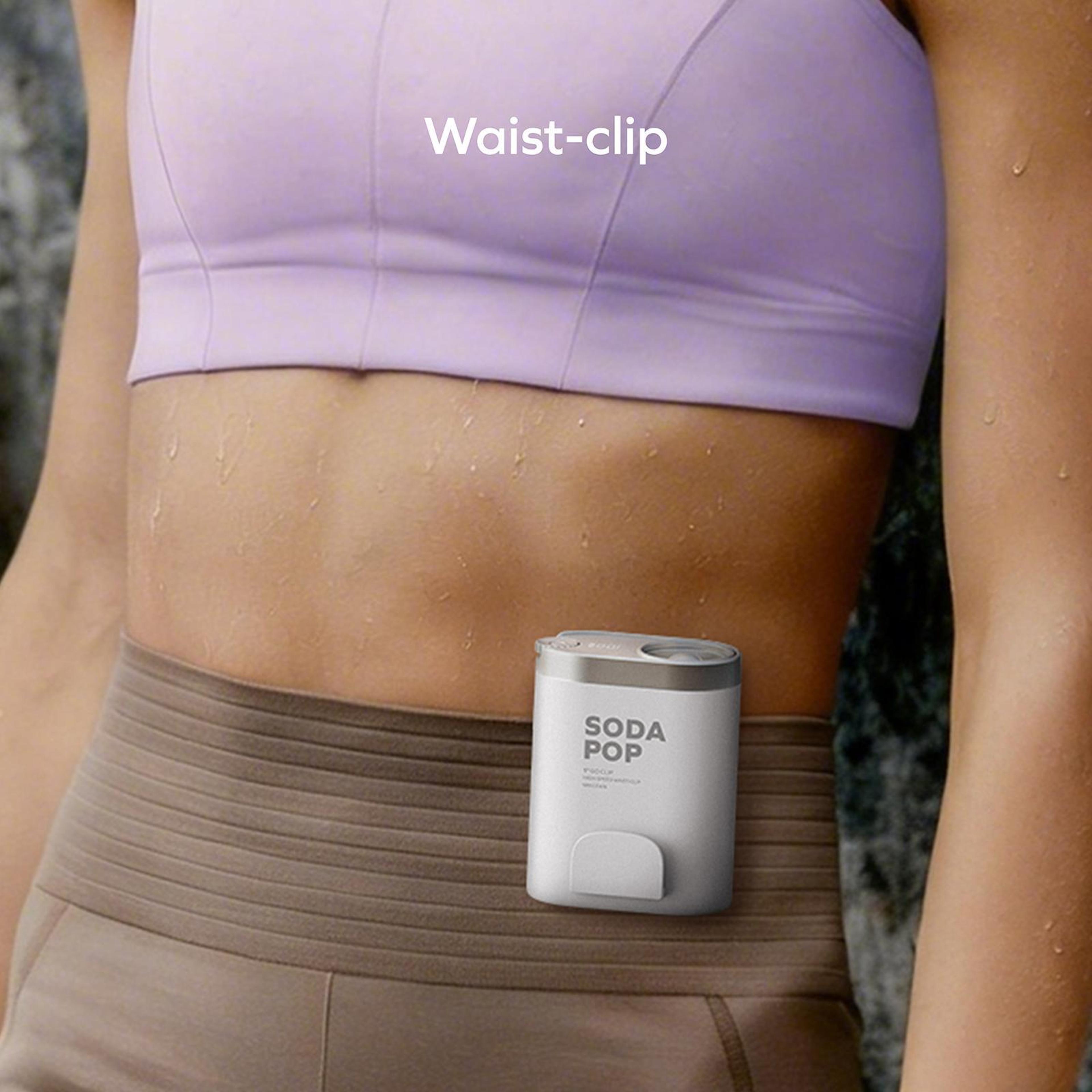 wearable fan high speed portable clip fan with digital display