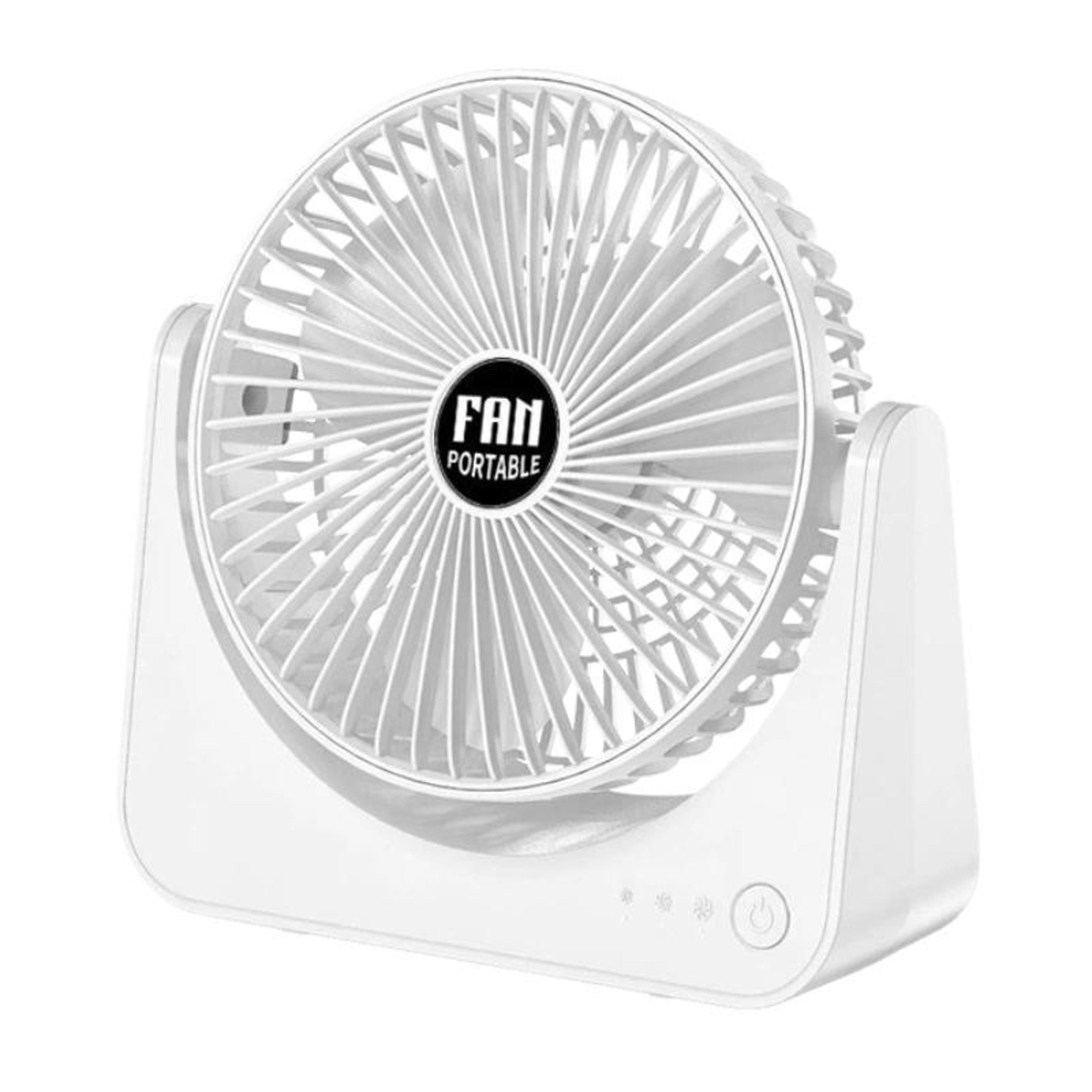 6 inch desktop fan quiet air circulator fan with 3 speed settings and adjustable tilt