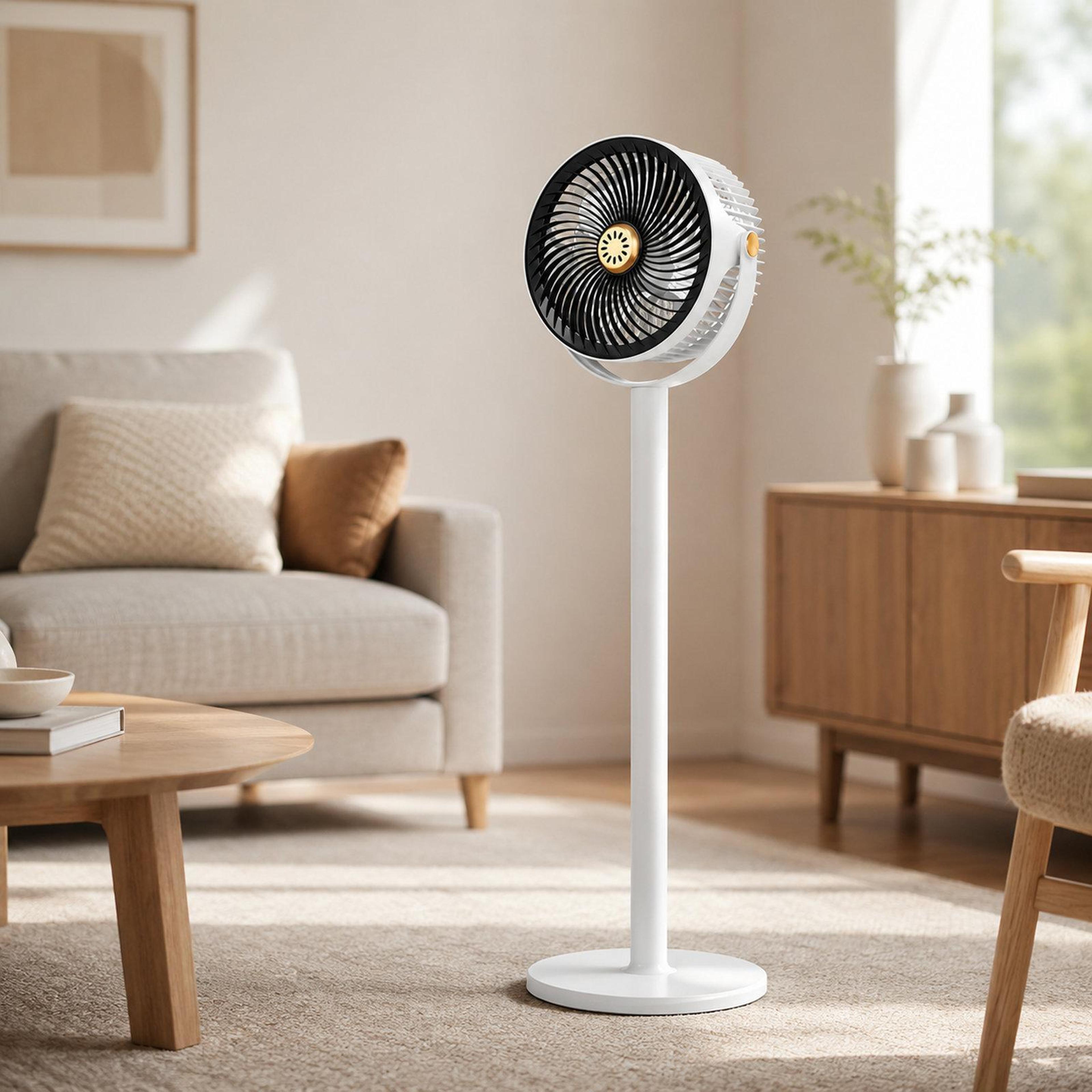 rechargeable portable floor fan adjustable pedestal fan with usb type c fast charging