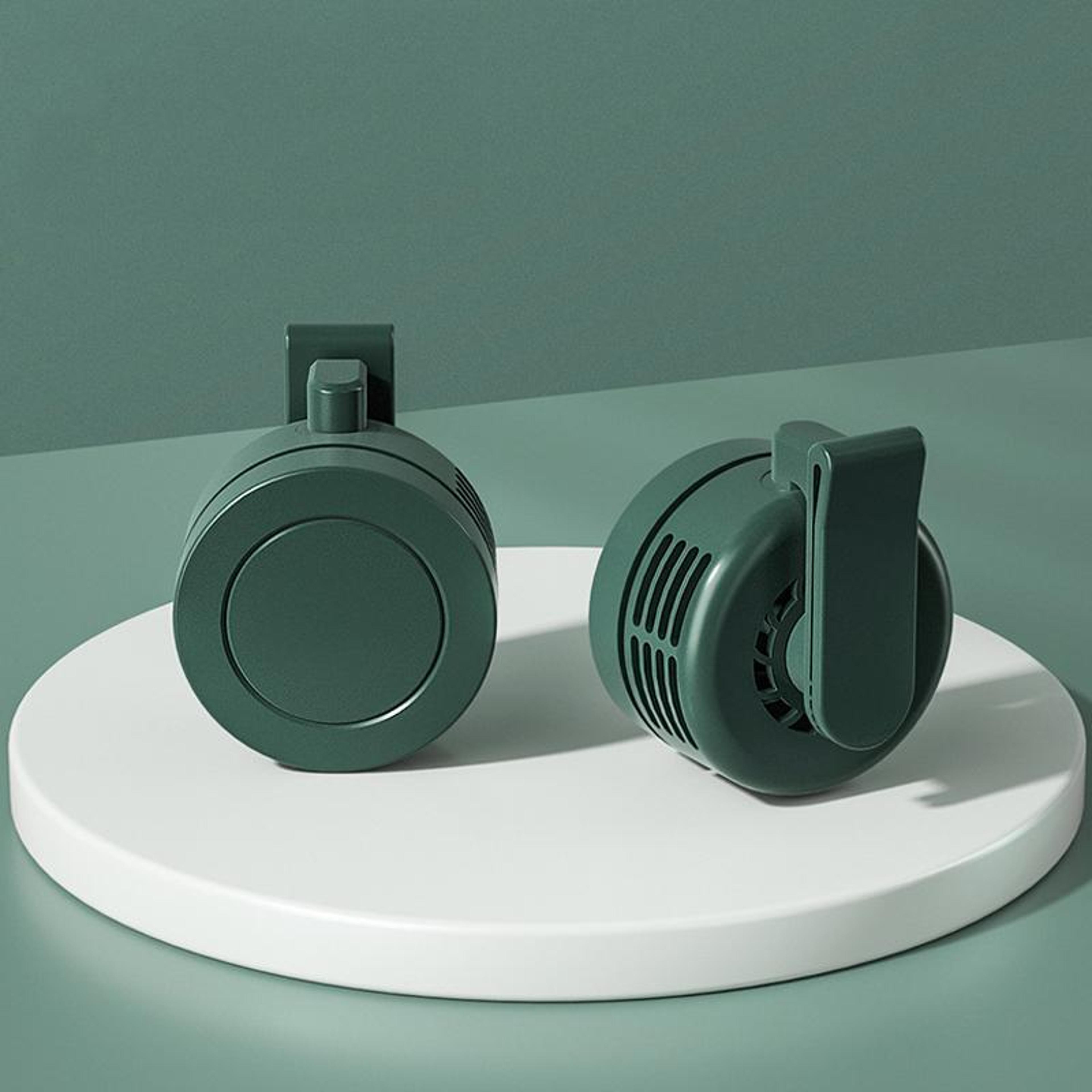 f10 clip-on fan 3 speed usb mini fan quiet portable handheld cooling fan
