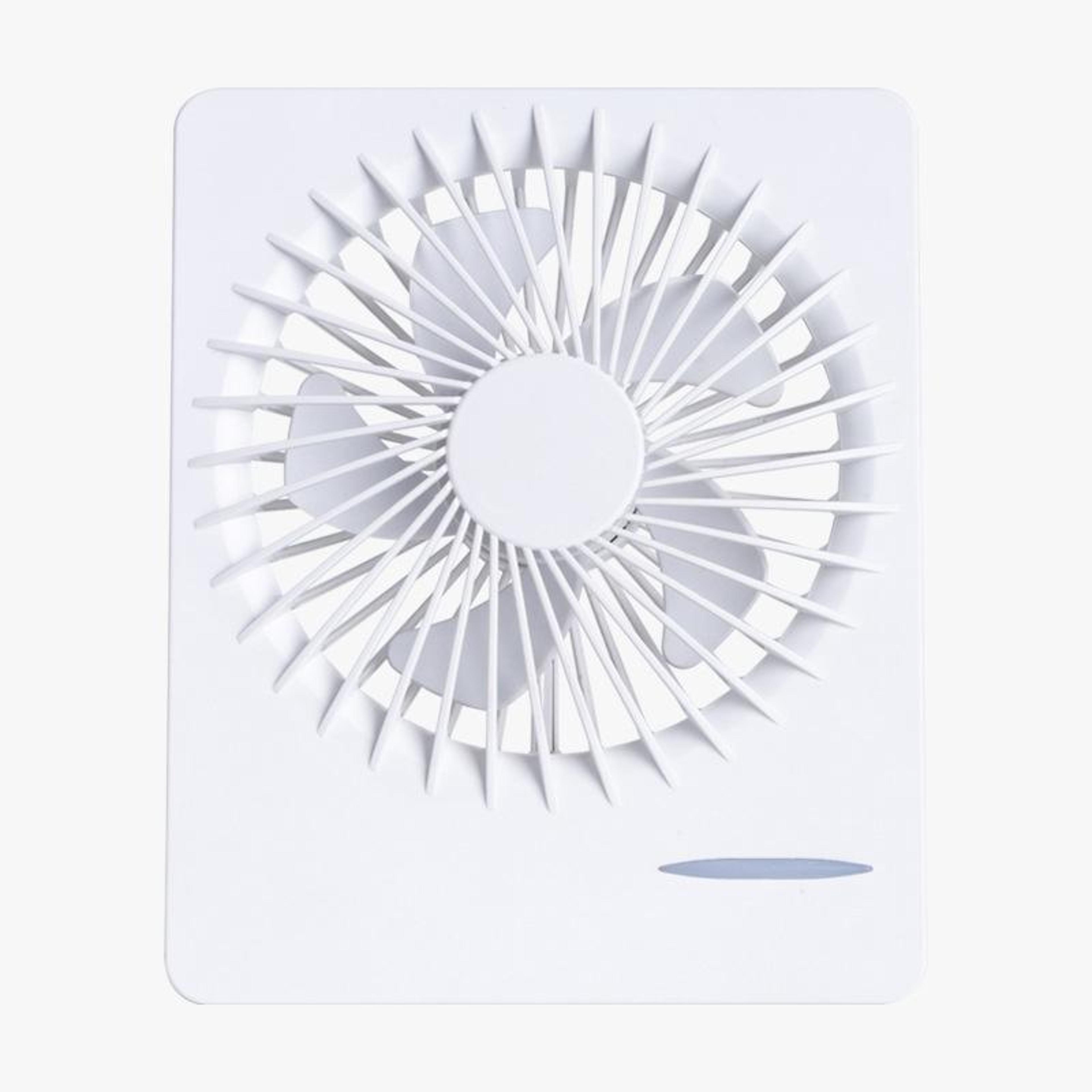 portable usb desk fan rechargeable mini fan with 3 speed quiet cooling for home office dorm travel