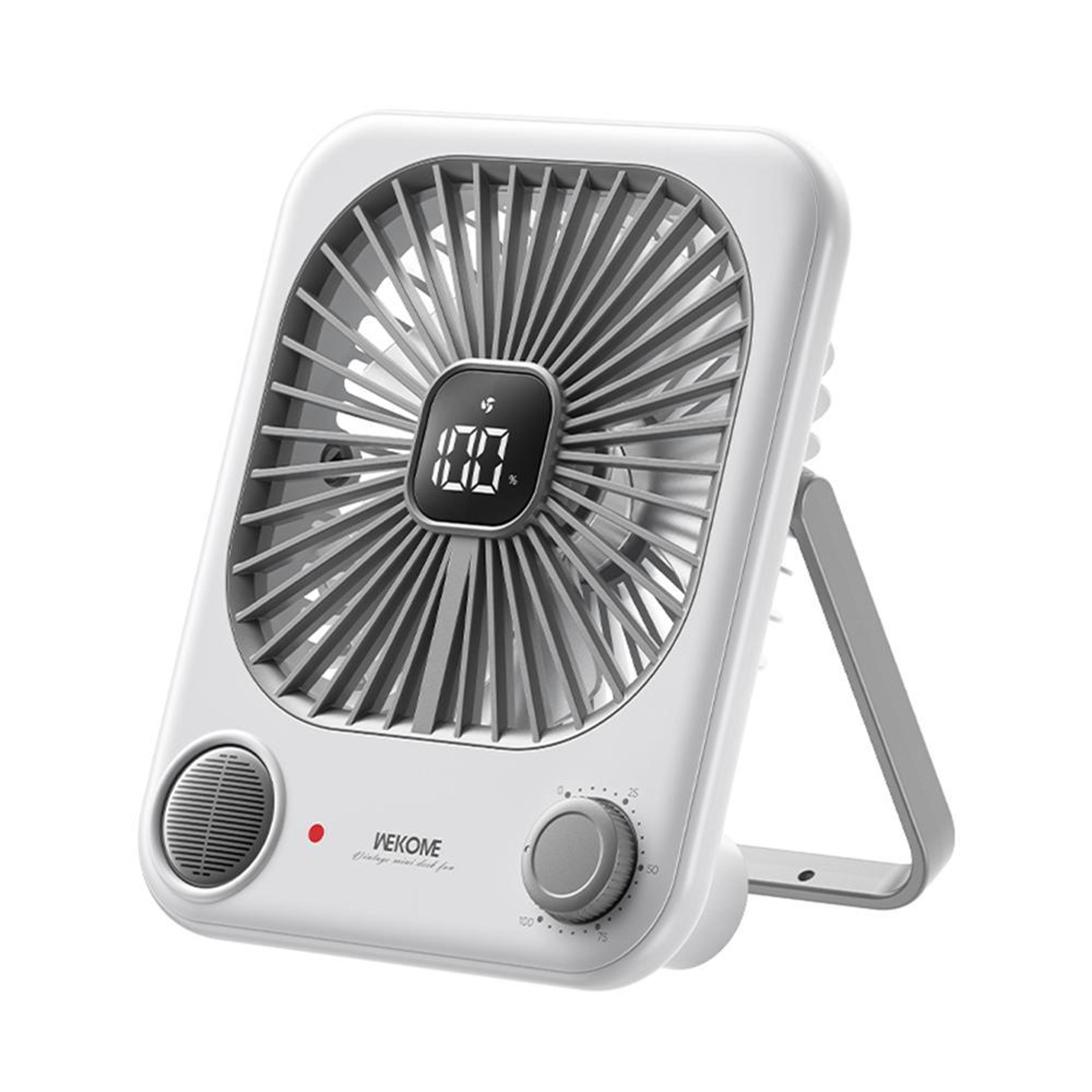 wk wt-f28 usb desk fan with aroma diffuser ultra thin portable fan rechargeable cooling fan