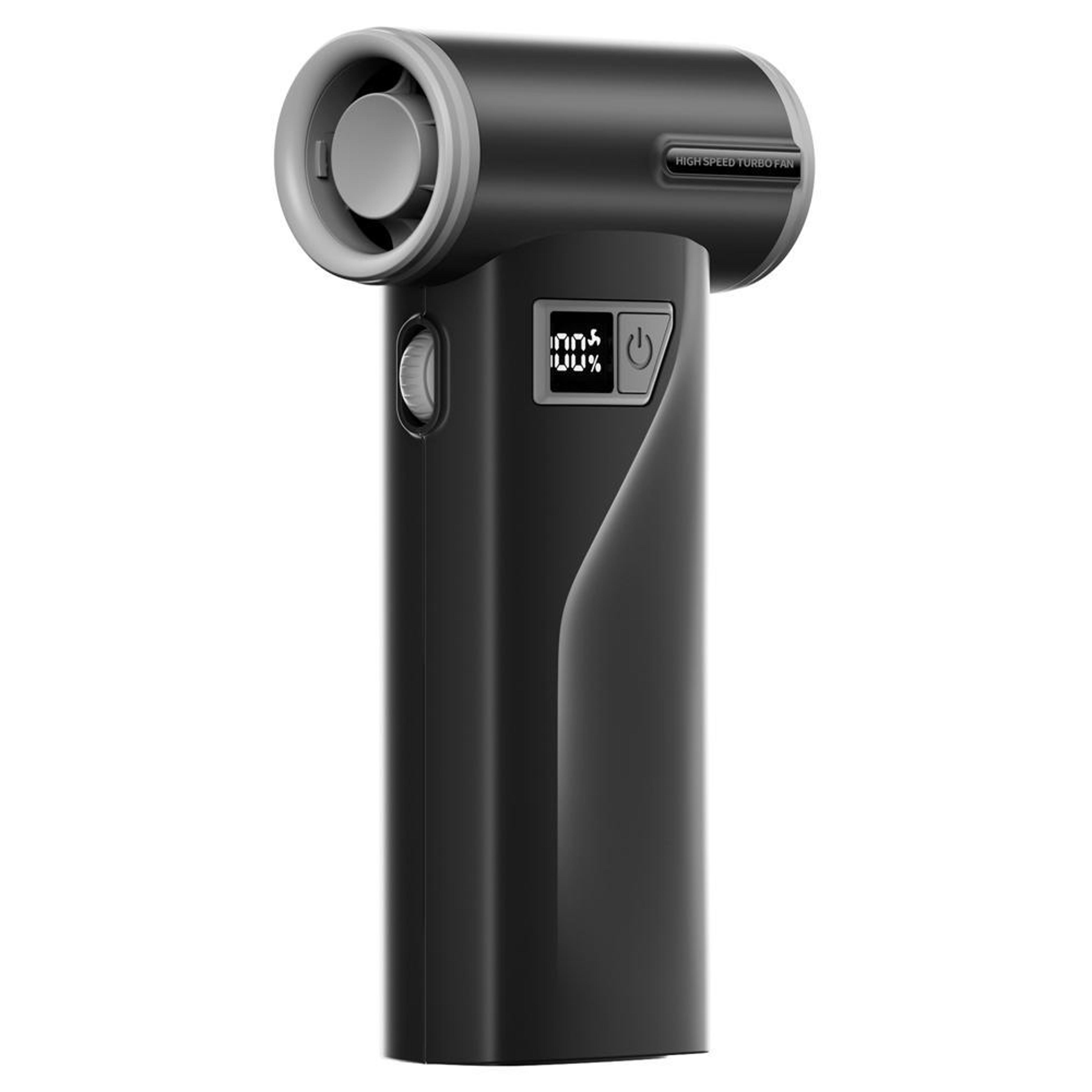 f2 handheld mini fan with brushless motor fan digital display rechargeable portable cooler
