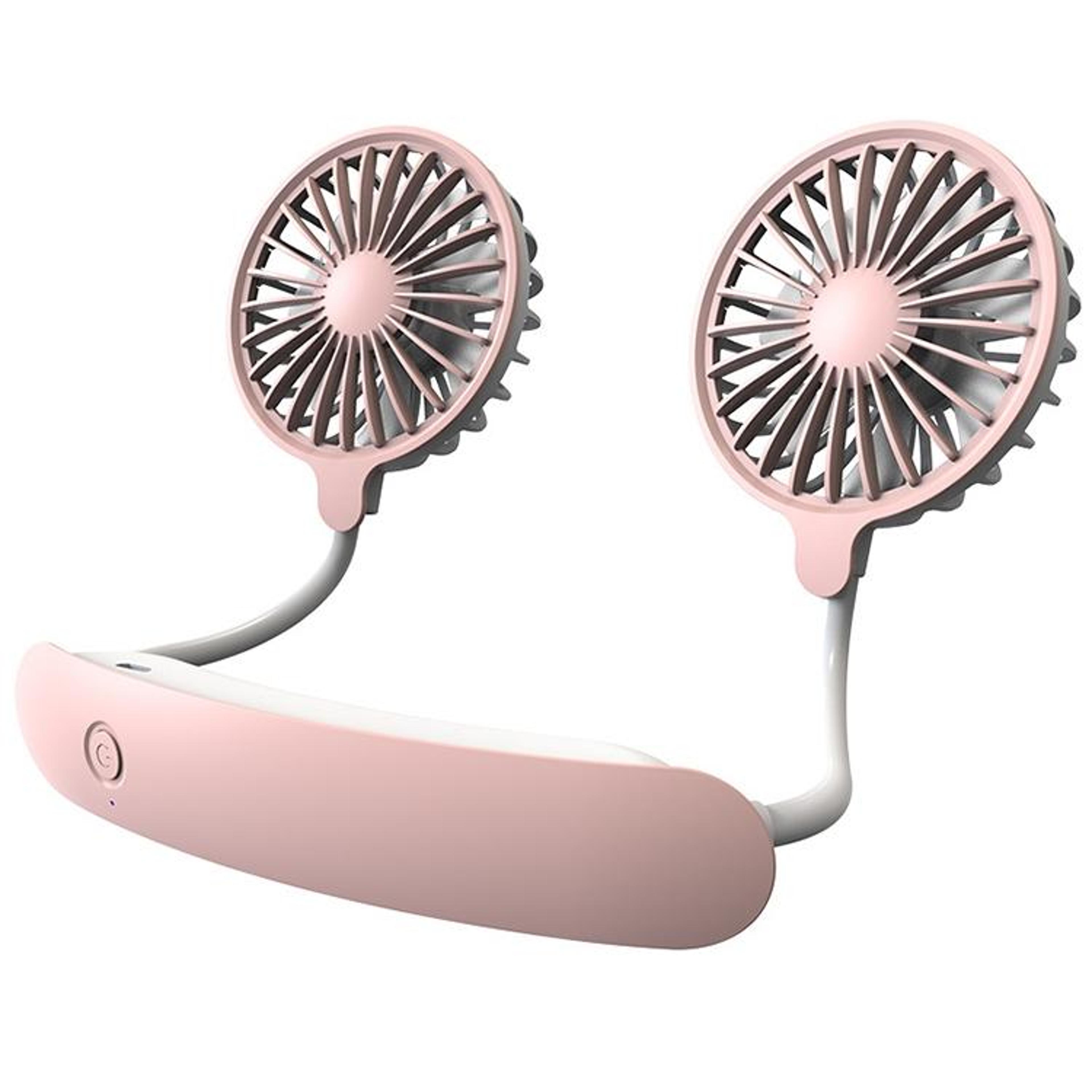f6 portable neck fan usb rechargeable hands free personal cooling fan with adjustable flexible hose