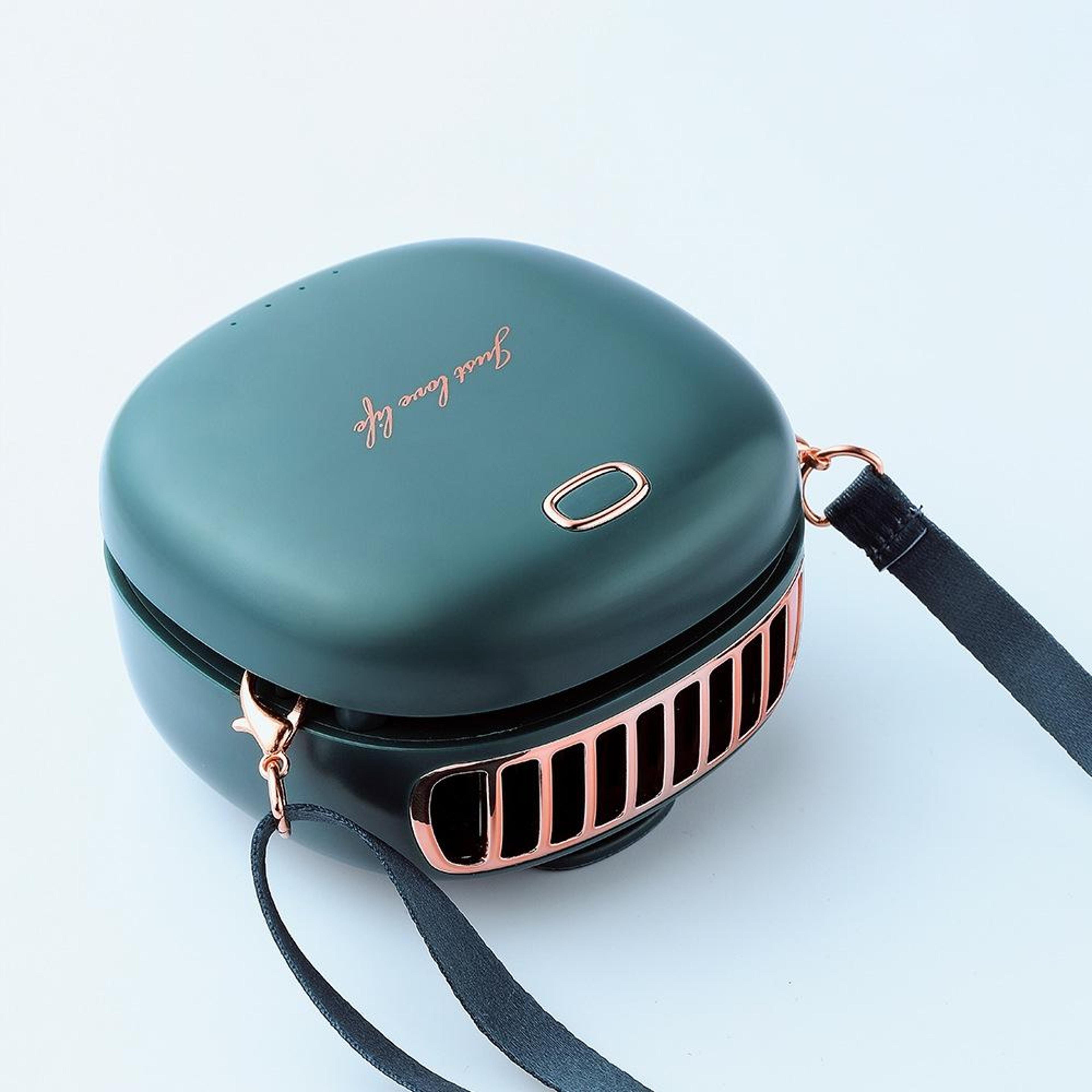 portable neck fan usb rechargeable bladeless mini personal fan for hands free cooling