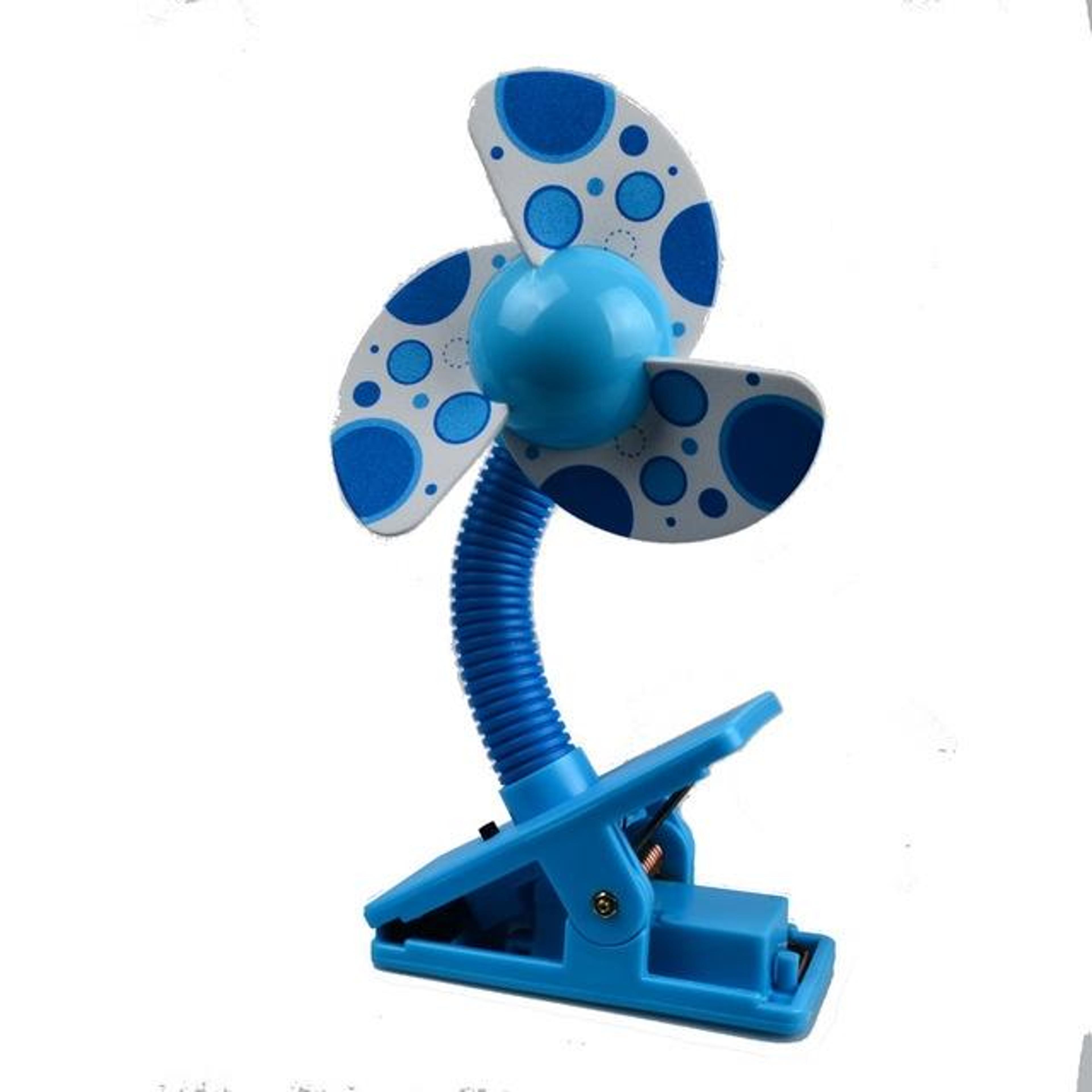 portable clip stroller fan usb rechargeable mini desk fan for baby crib office travel