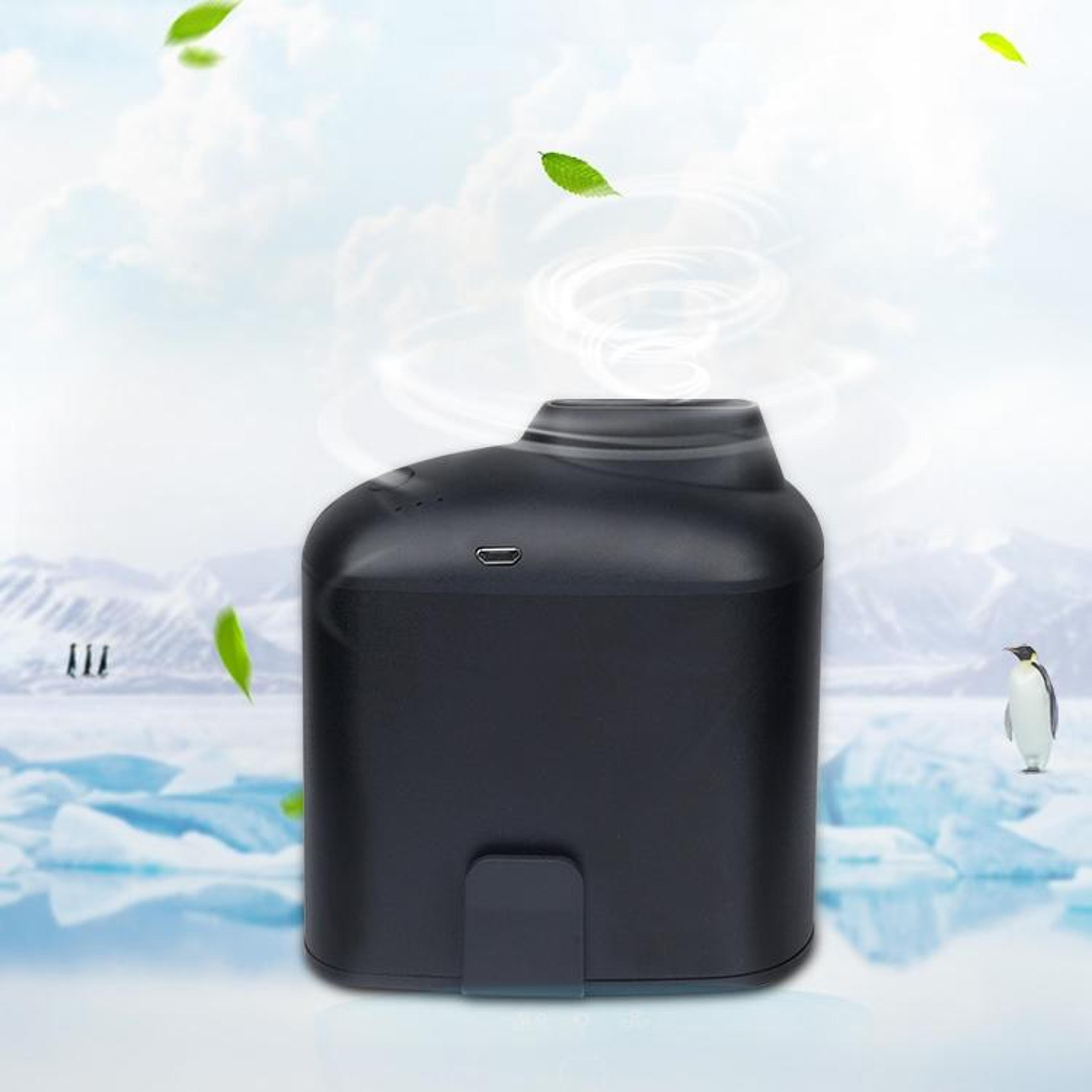 portable usb waist fan rechargeable hands free cooling fan with 3 speed airflow