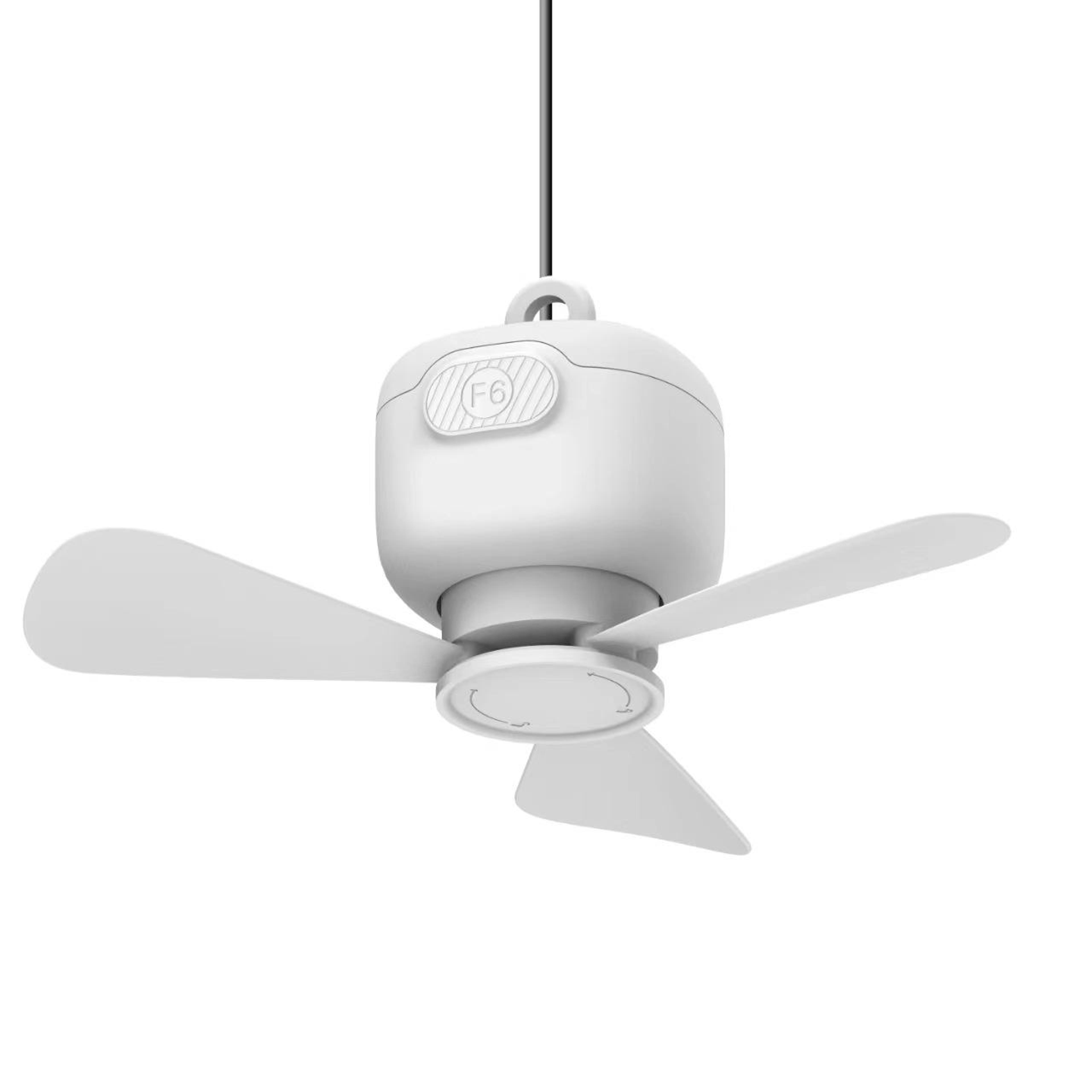portable camping ceiling fan usb hanging tent fan with quiet brushless motor