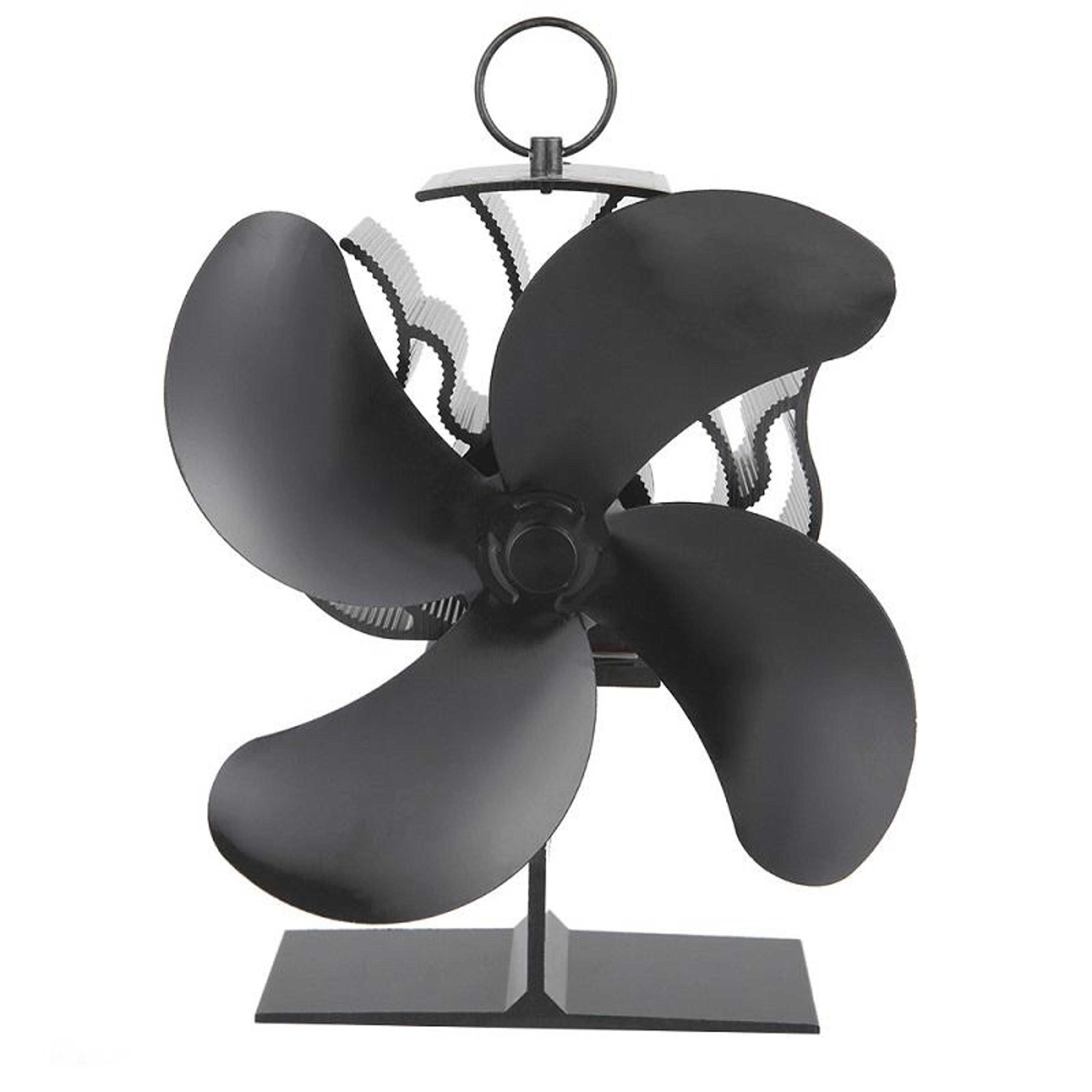 heat powered stove fan for wood burning fireplace thermal fireplace fan energy saving silent heat circulator