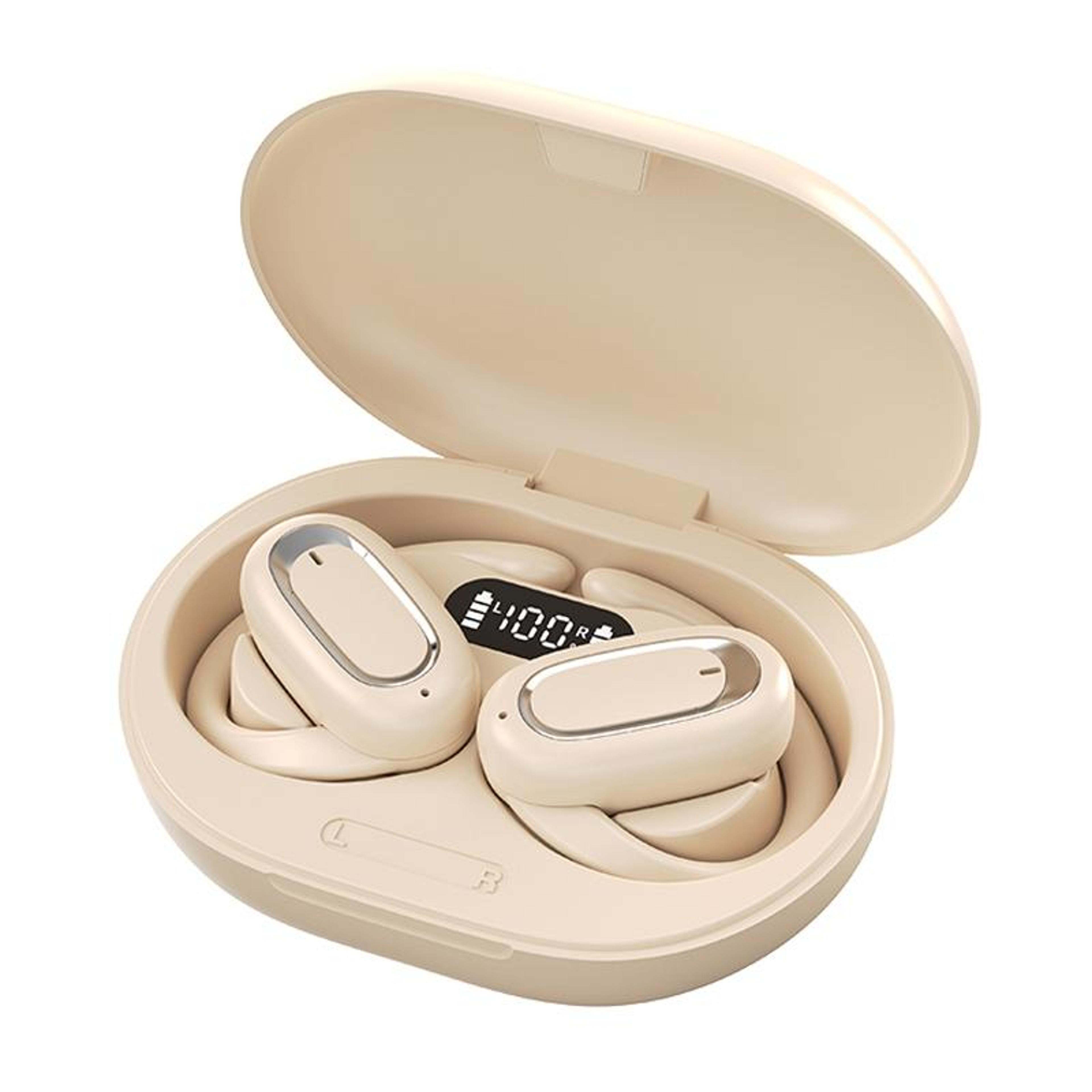 t35 ows bluetooth earbuds with adjustable ear hook wireless earphones noise reduction bluetooth 5.3