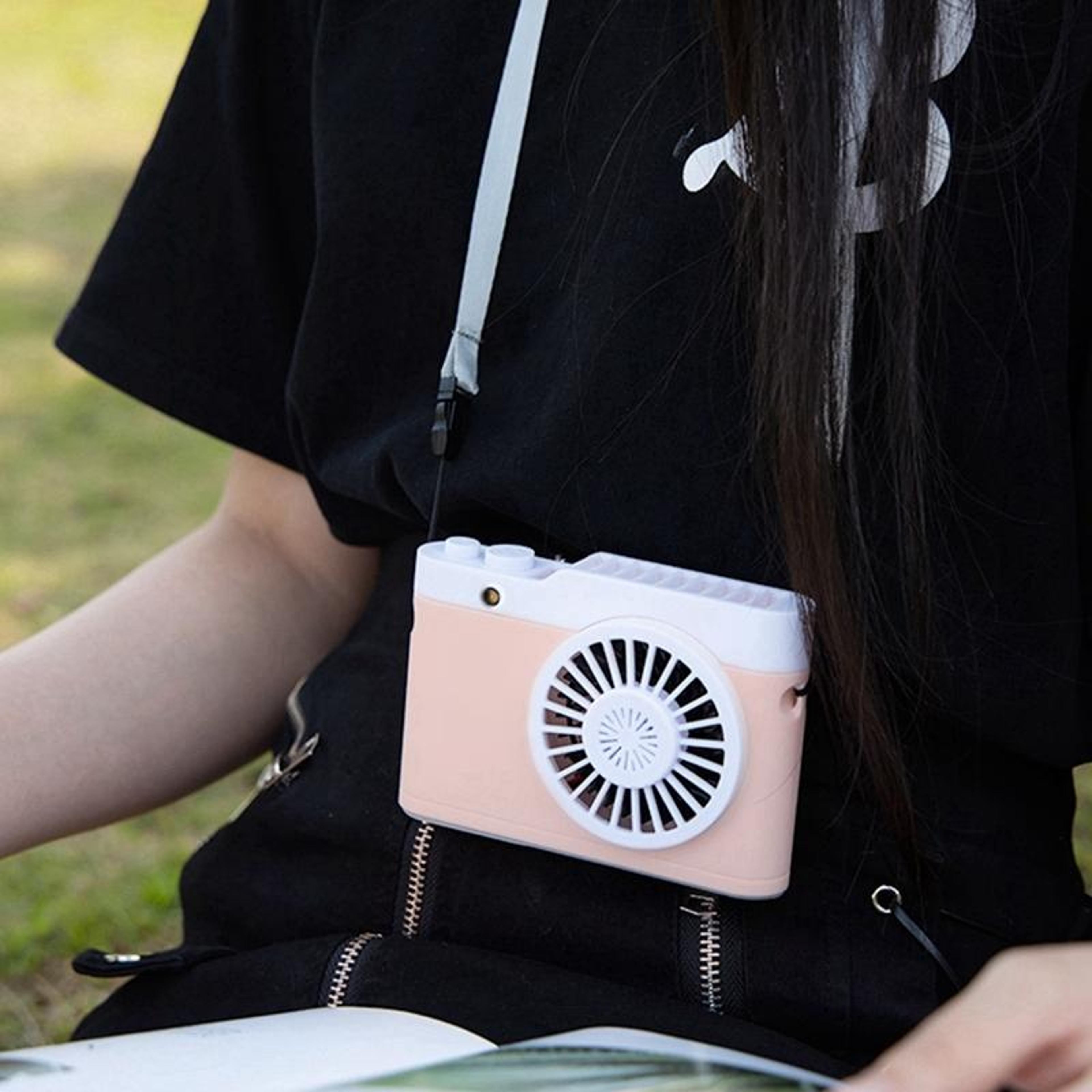 portable neck fan usb rechargeable mini cooling fan hands free personal fan