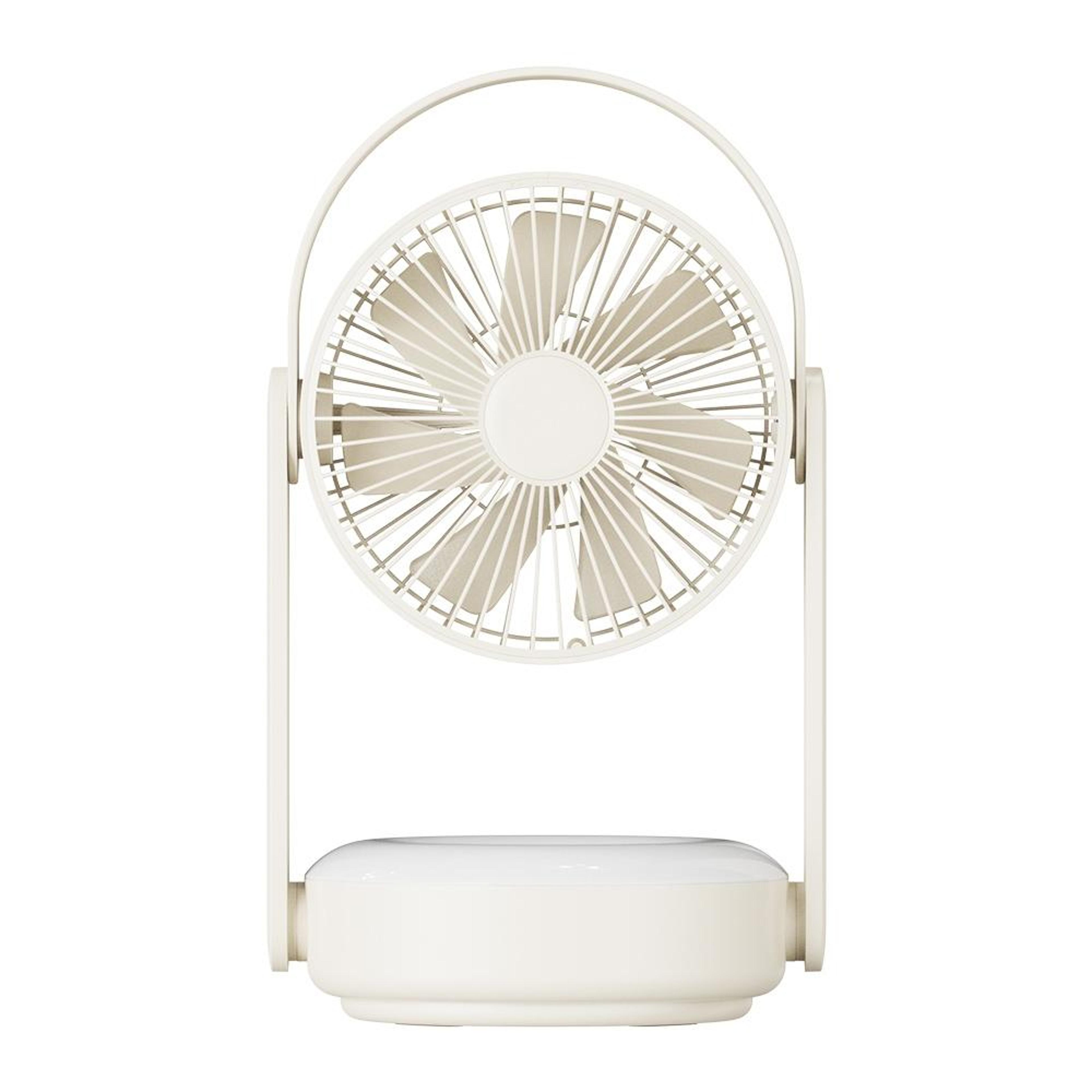 portable camping fan usb rechargeable fan with led light remote control