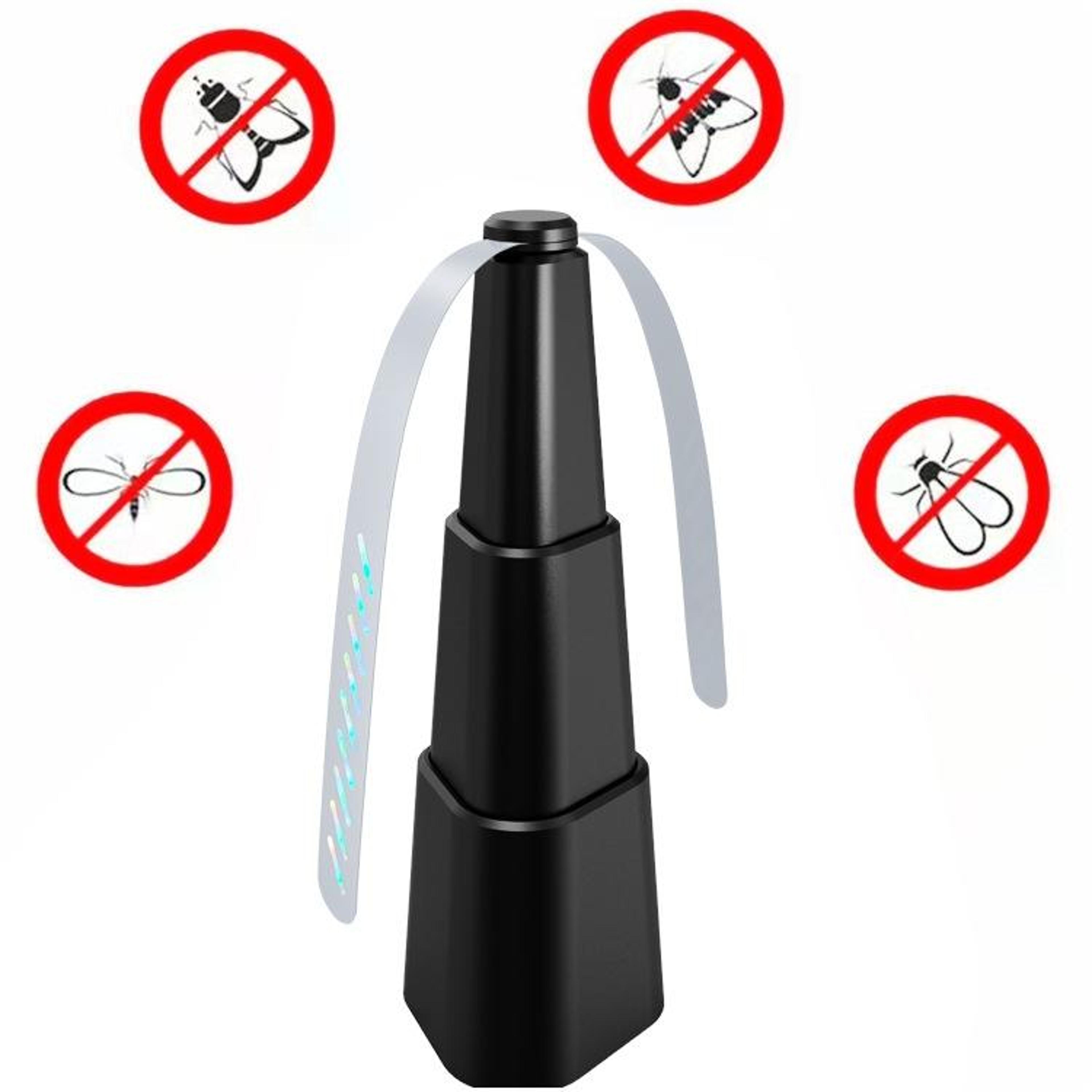 telescopic fly repellent fan portable tabletop fly fan for indoor outdoor dining and food protection
