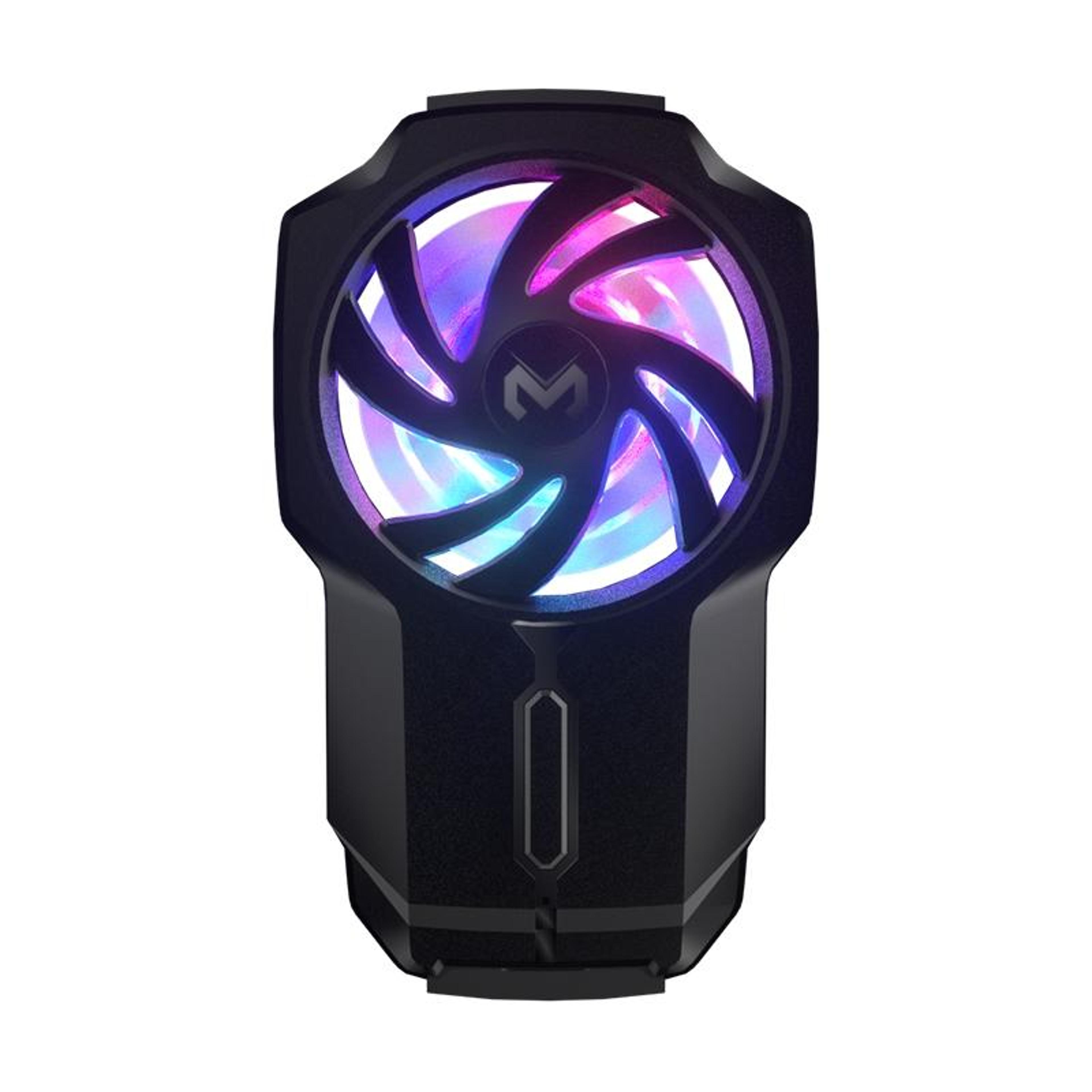 memo fl05 phone cooler rgb mobile phone radiator rechargeable gaming phone cooler fan