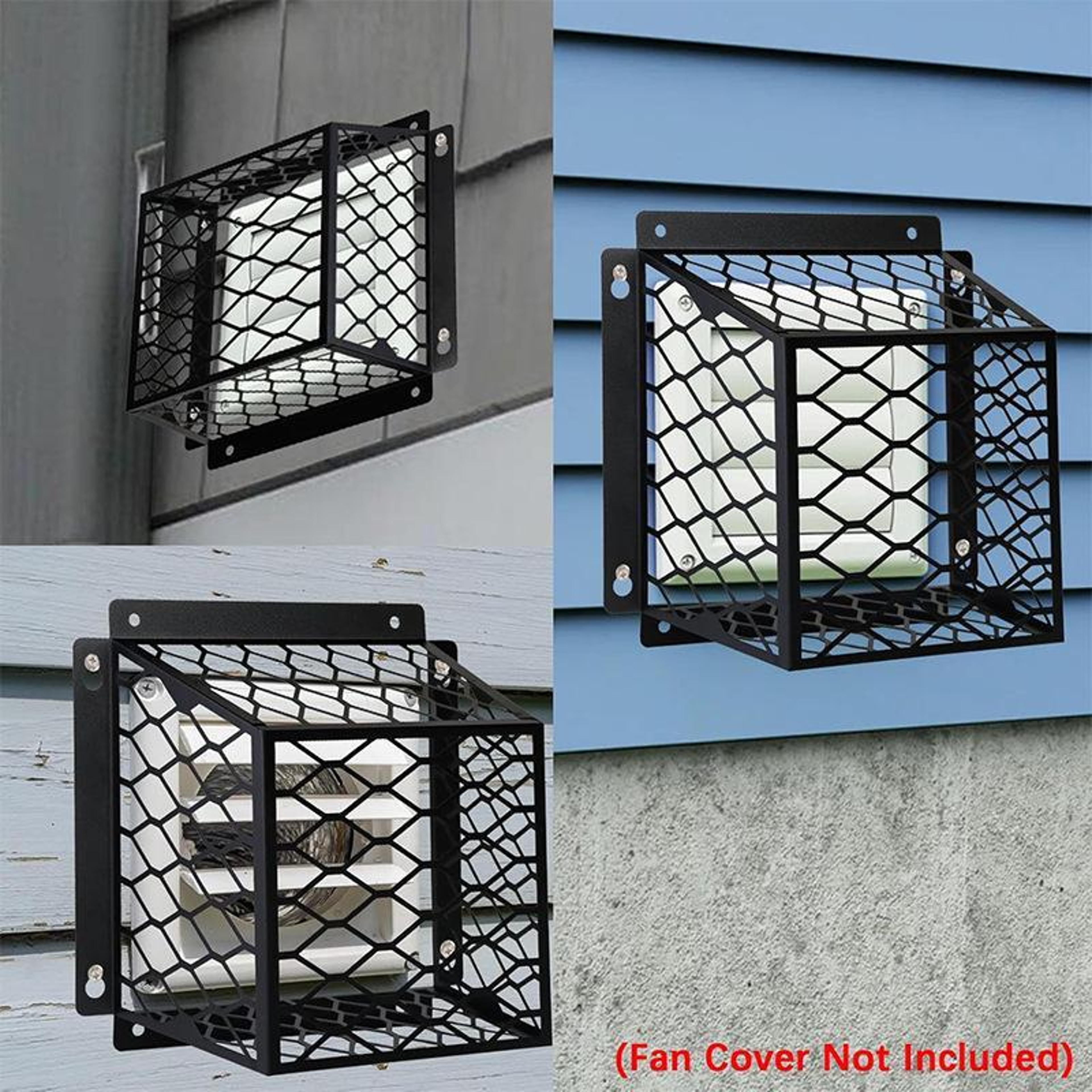 heavy duty dryer vent bird guard galvanized exhaust vent cover for 3 to 4 inch outdoor vents