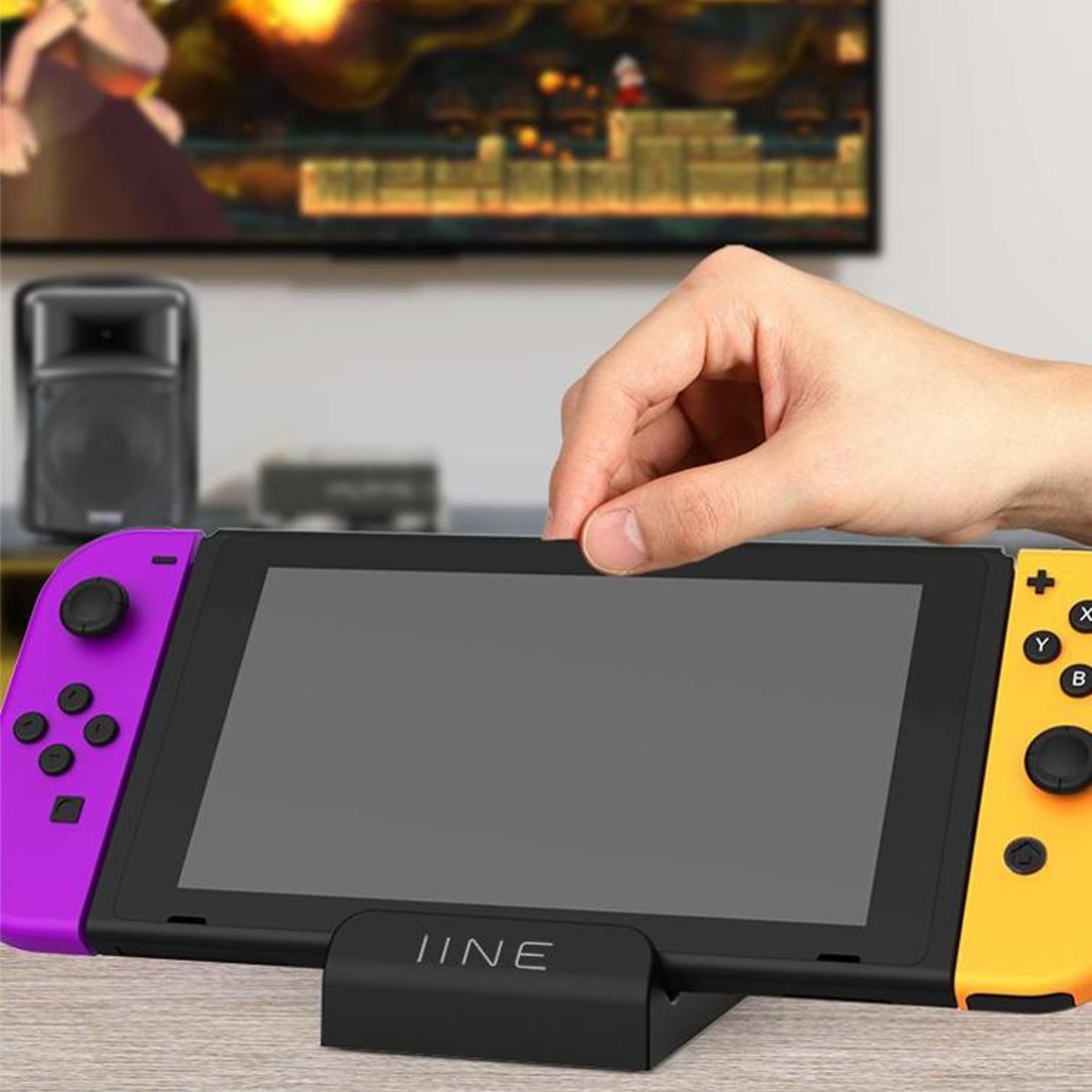portable video conversion base with fan cooling hdmi video converter for nintendo switch
