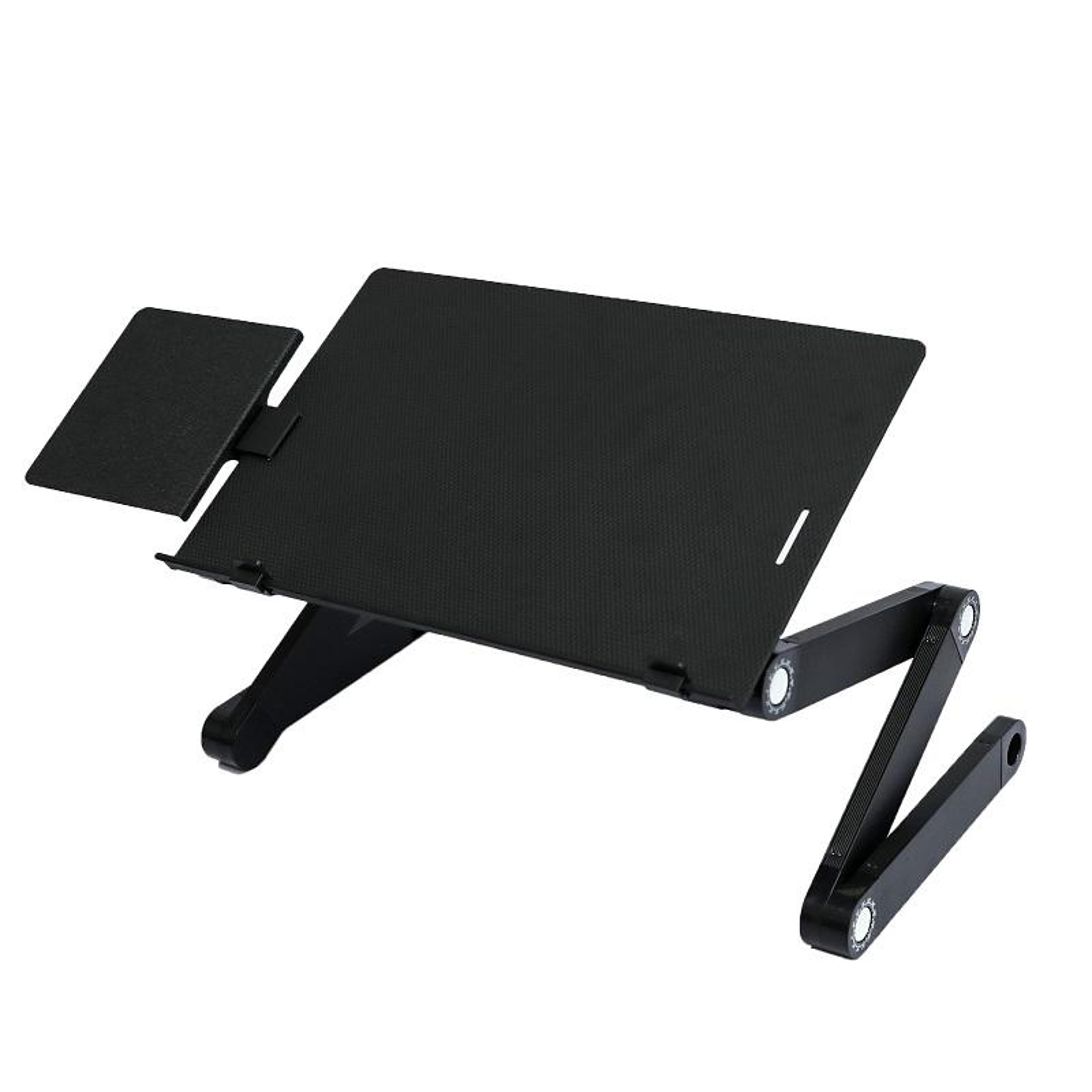 adjustable laptop stand with cooling fan mouse board and height adjustable aluminum desk riser